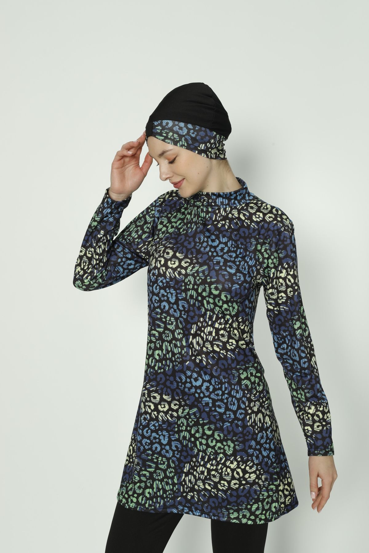 TRİYA FASHİON-Hijab Clothing Women's Swimsuit 2