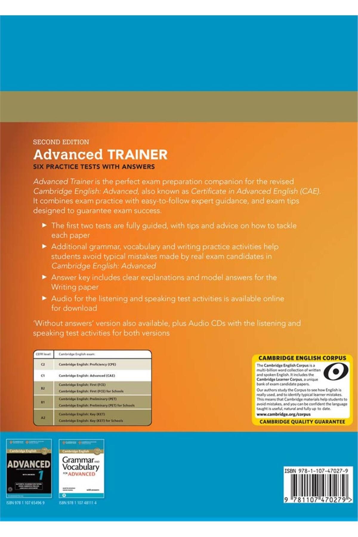 Cambridge University Press-Advanced Trainer Six Practice Tests with Answers with Audio 2
