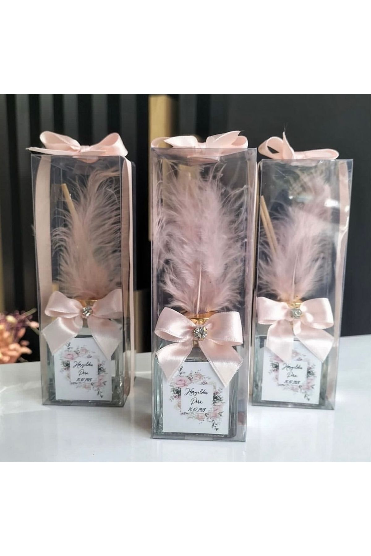 MAMORİ Oda Kokusu Doğum Hediyelik Doğum Günü Hediğyeliği Söz Hediyeliği Nişan Hatırası Kına Hediyeliği fotoğrafı 2 (önizleme)