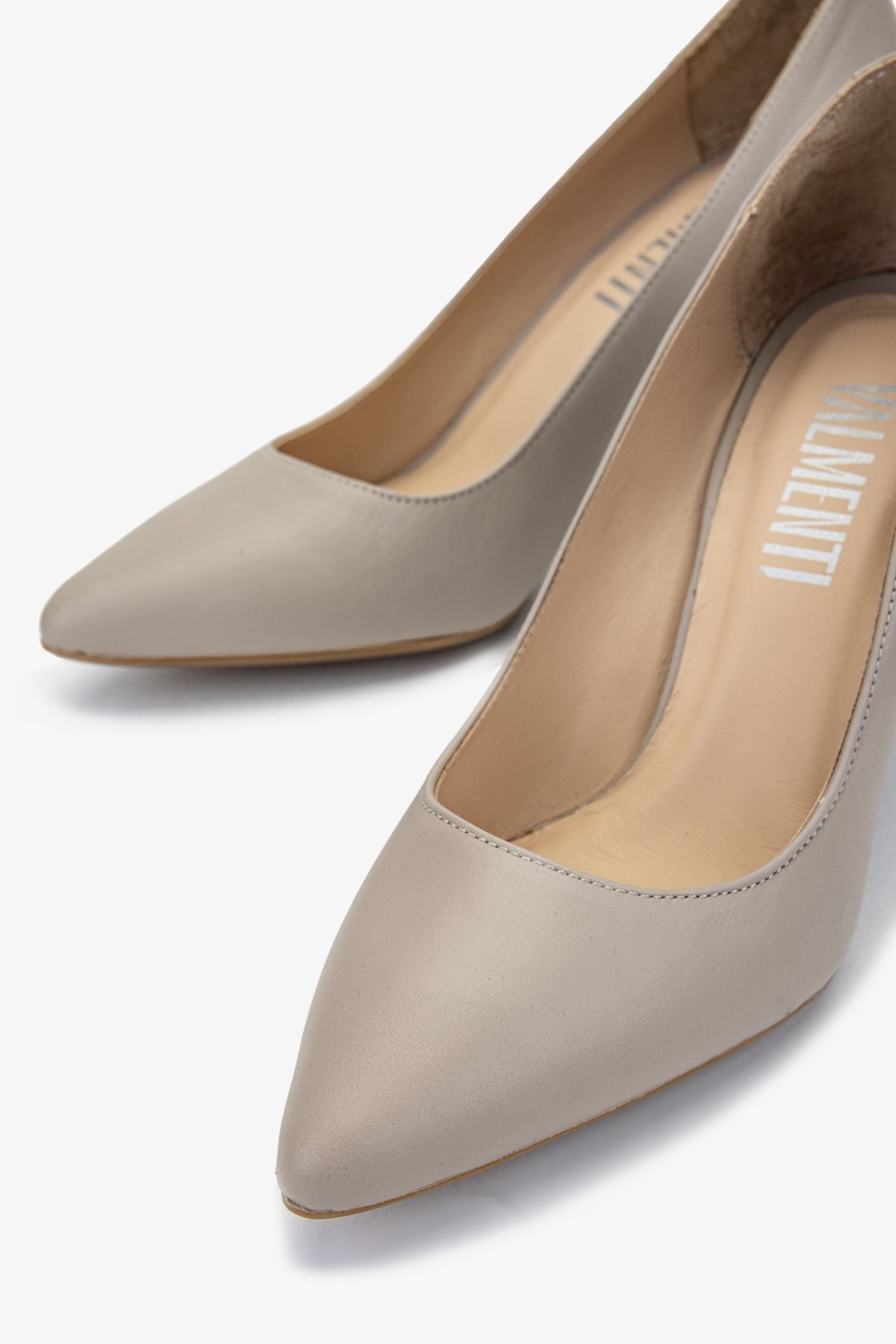 Valmenti-Samanta Mink Genuine Leather Women's Heeled Shoes 3