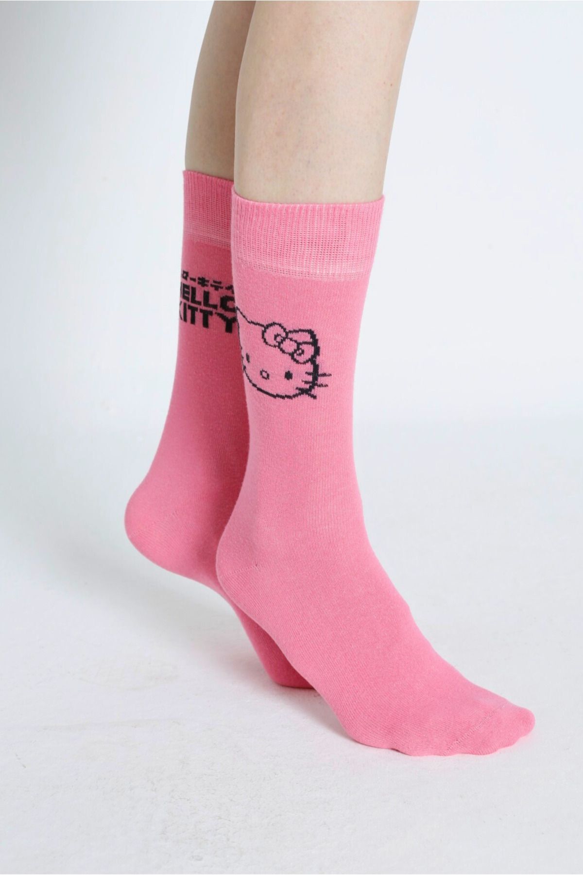 Hello Kitty Desenli Pembe Soket Çorap ROZ-88/3 - Fiyatı, Yorumları