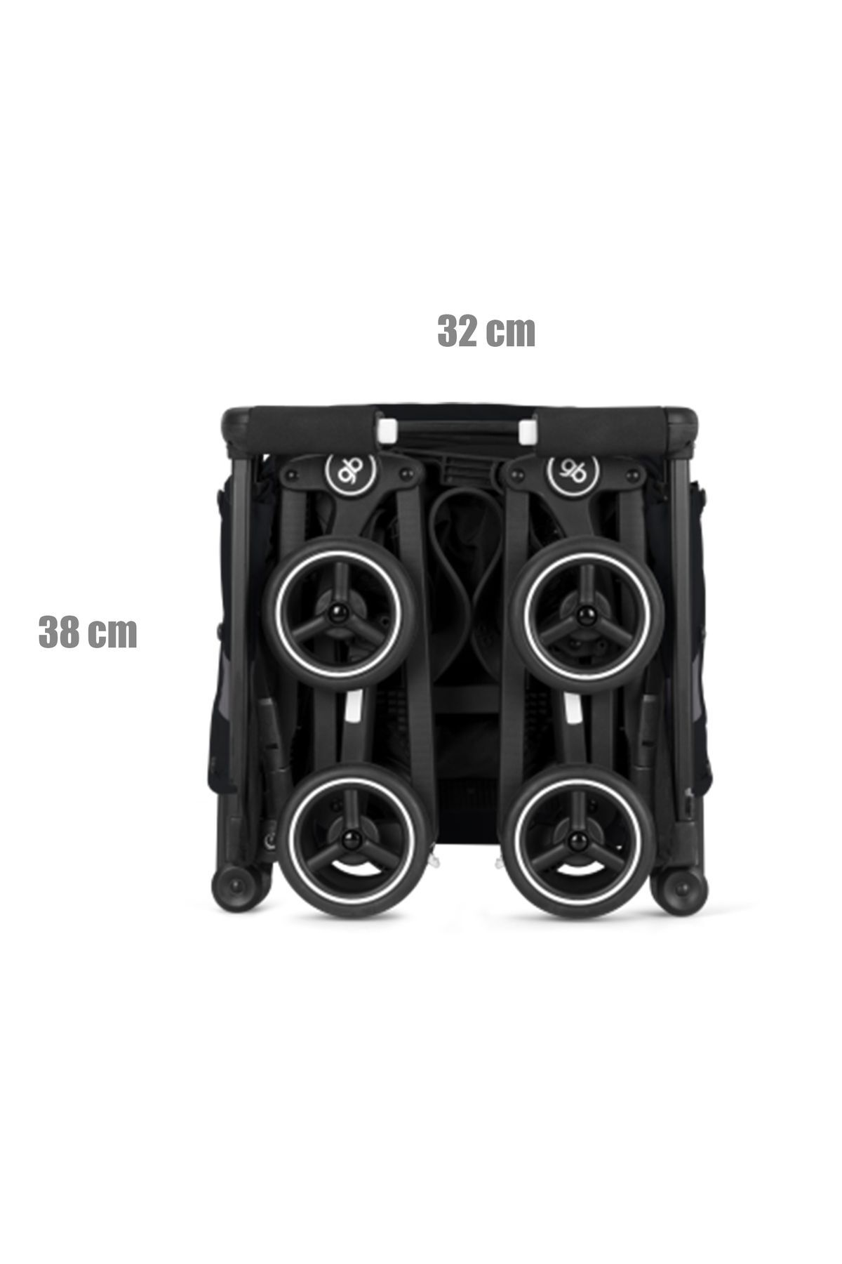 Cybex GB Pockit Plus  (dünyanın en küçük katlanan kabin boy bebek arabası) fotoğrafı 2 (önizleme)