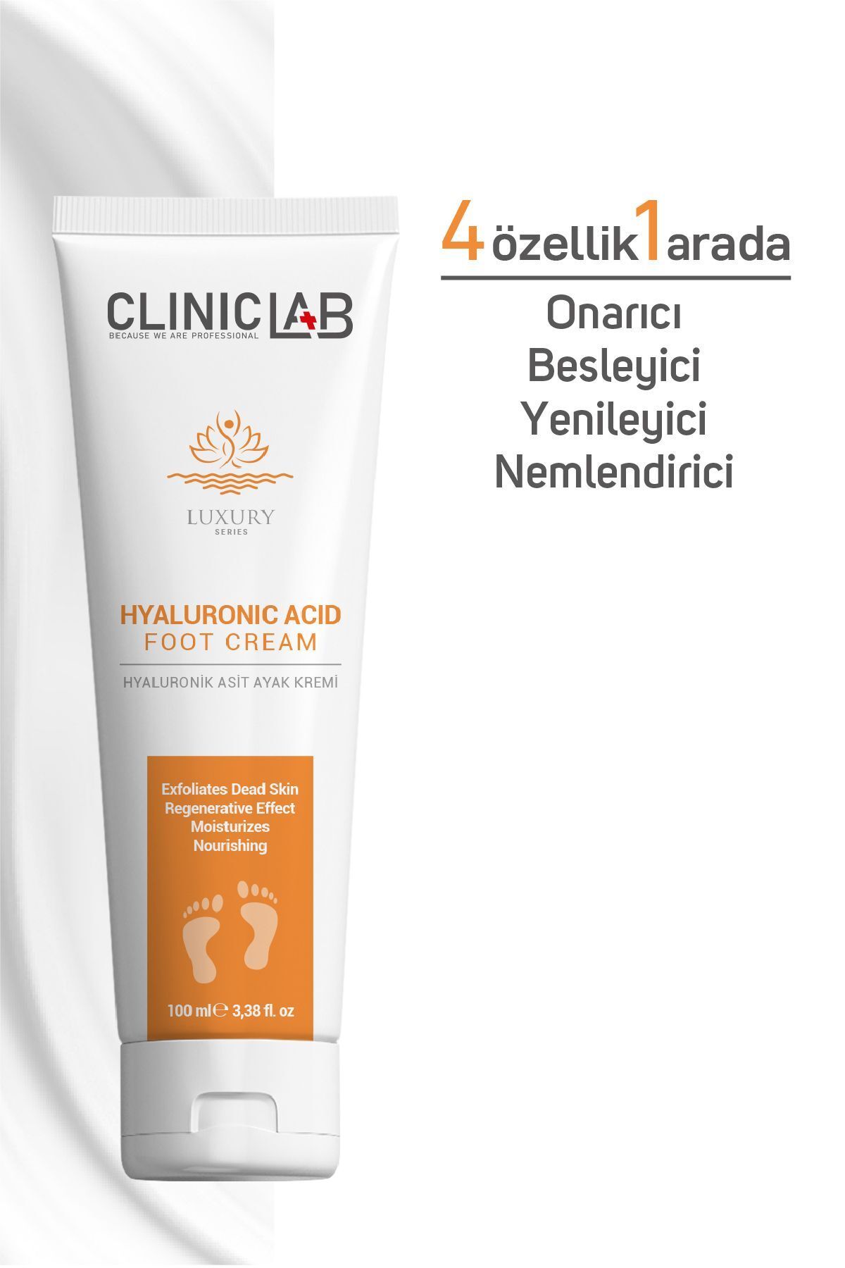 Cliniclab-Intensive Repairing and Nourishing Foot Cream 100 ml 5
