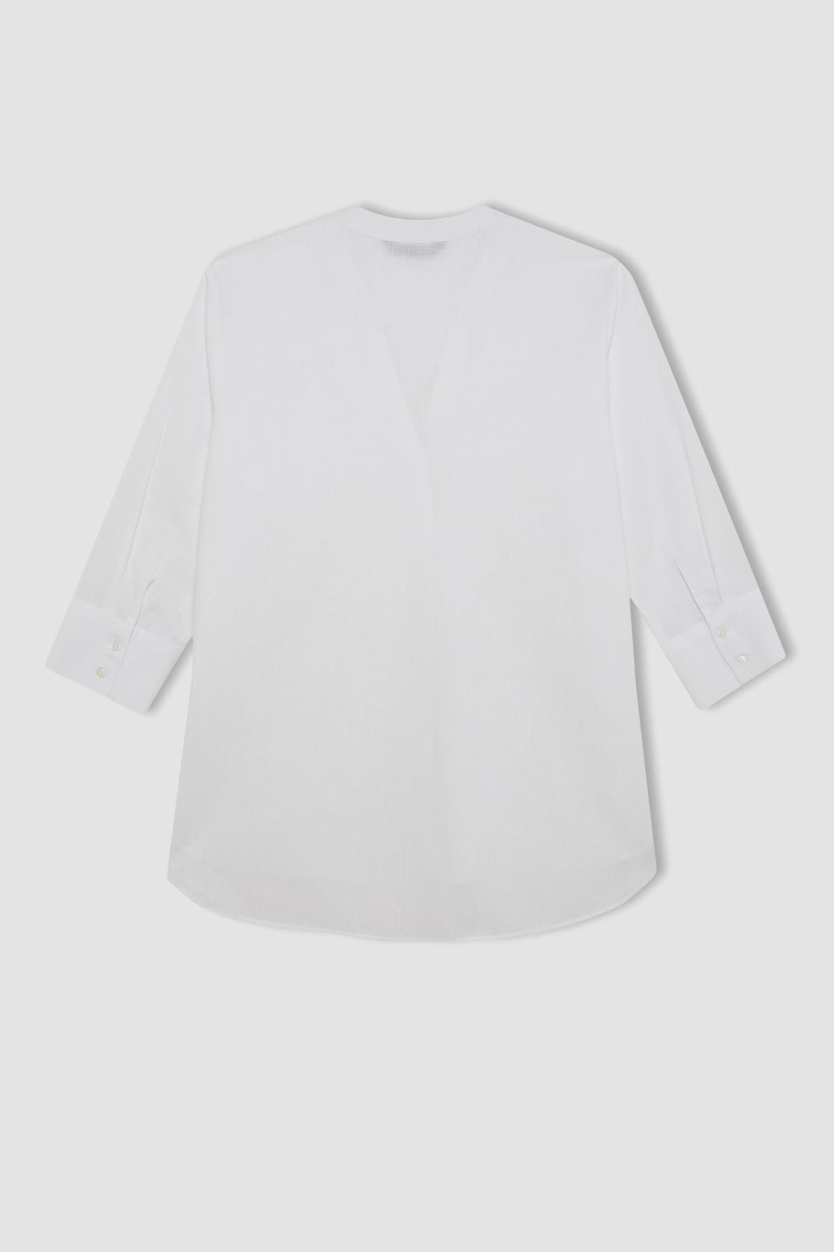 شومیز زنانه دفاکتو | A6788AX24SM Defacto - Image 3