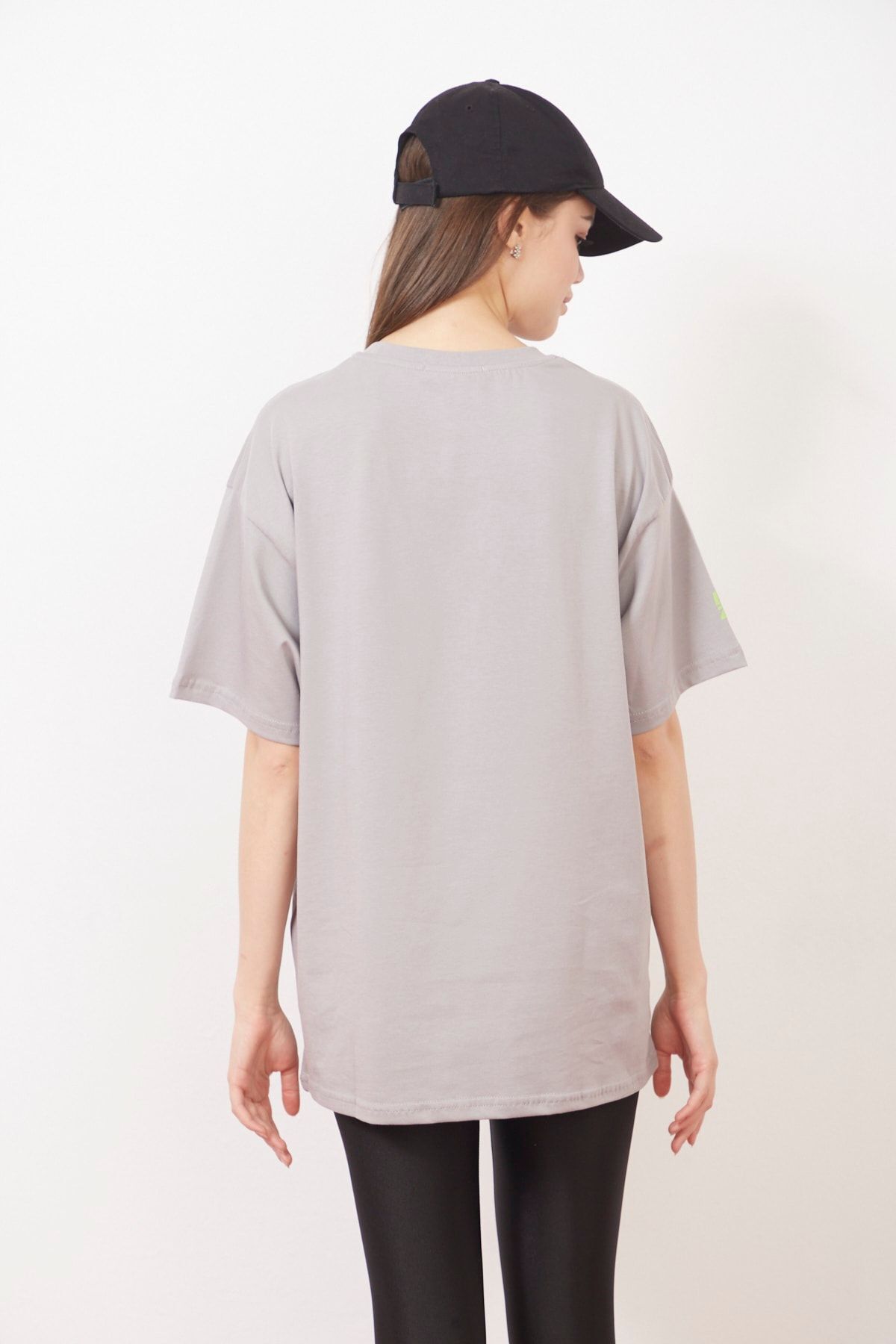 Eazy Co-Eazy Gray Choose Different Unisex Oversize Printed Short Sleeve T-shirt 4