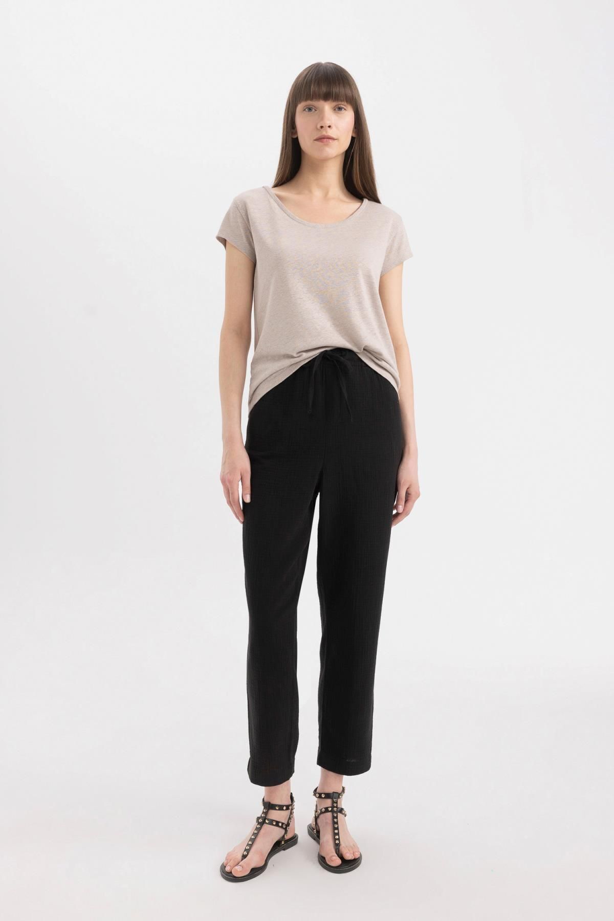 تی شرت زنانه دفاکتو | C8806AX24SM Defacto - Image 2