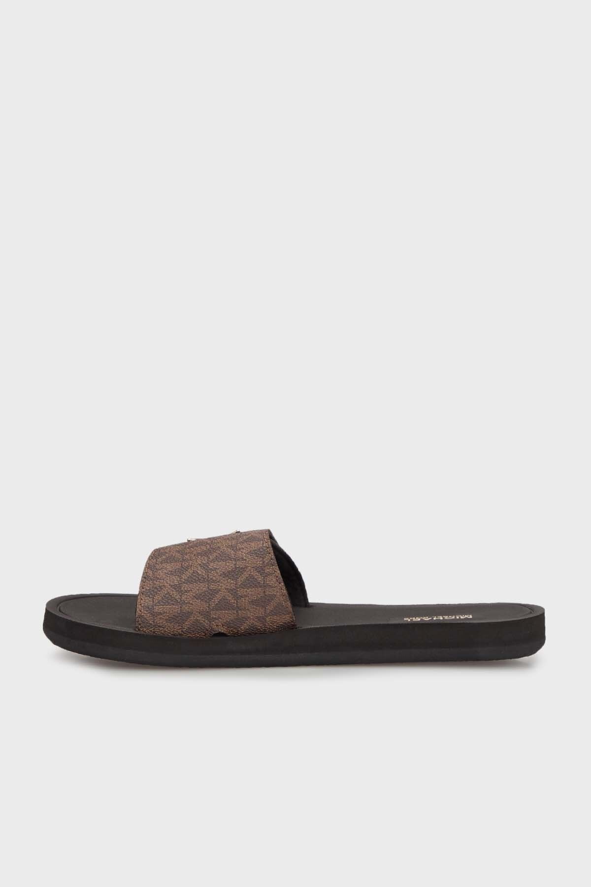 Michael Kors-Slippers with Logo - 49S9PLFA1B200 Model 2