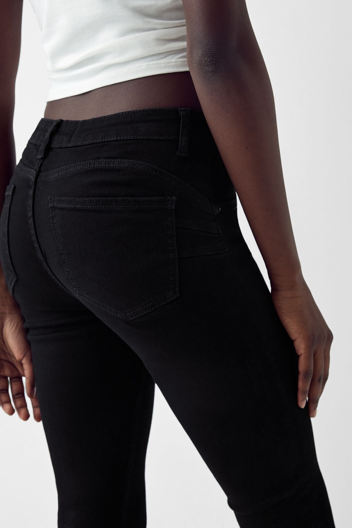 Bershka jean push up best sale