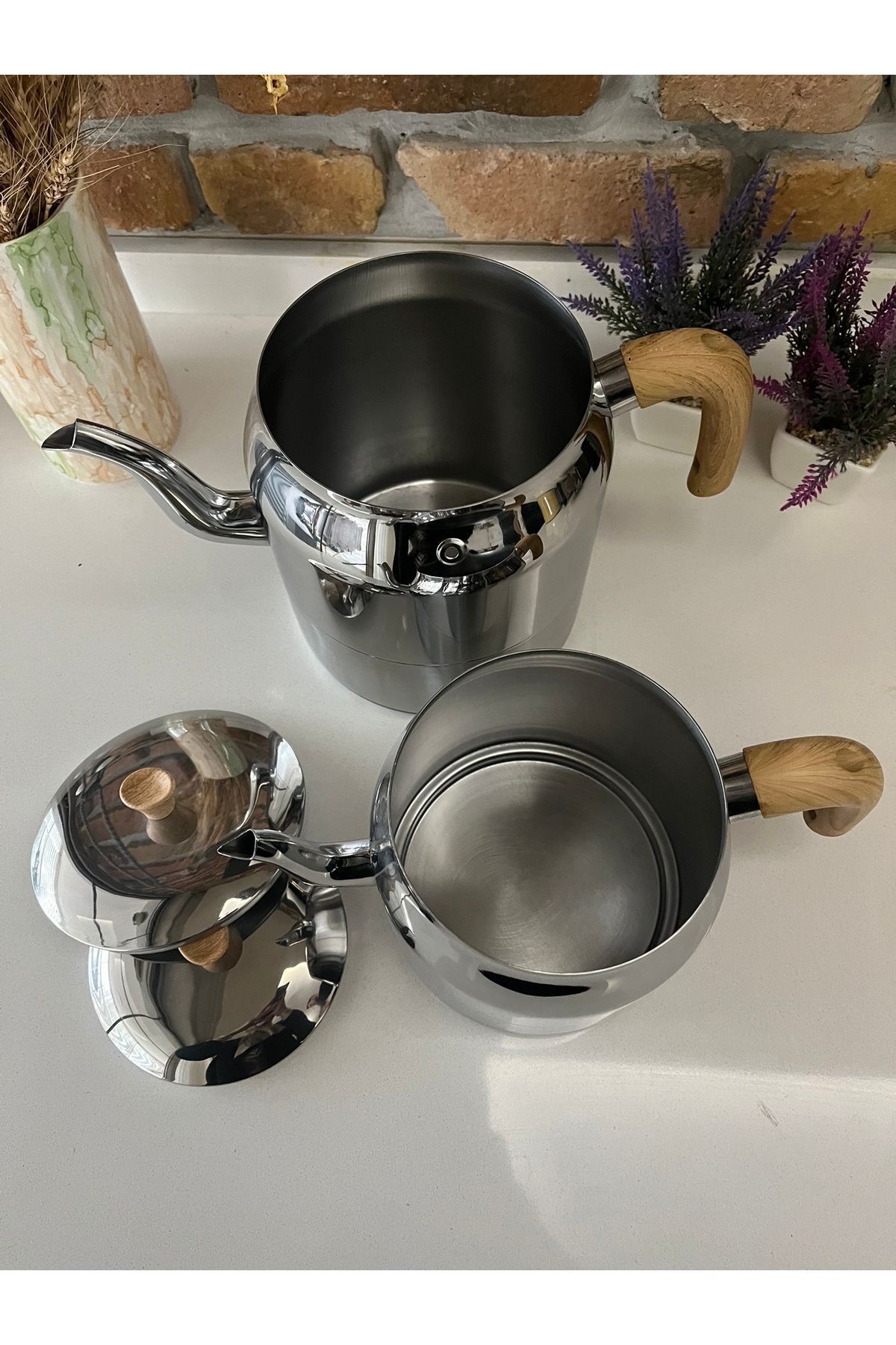 Şahane-Evim Aşiret Size 4 Piece Teapot Set 3