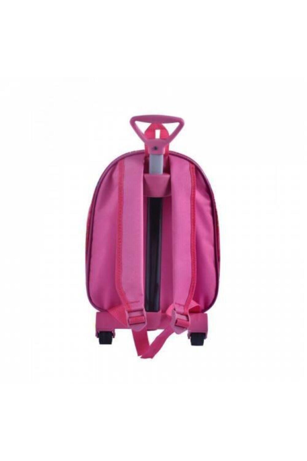 SD ÇANTA-Embossed Elsa Figured Kindergarten Bag with Squeegee 3