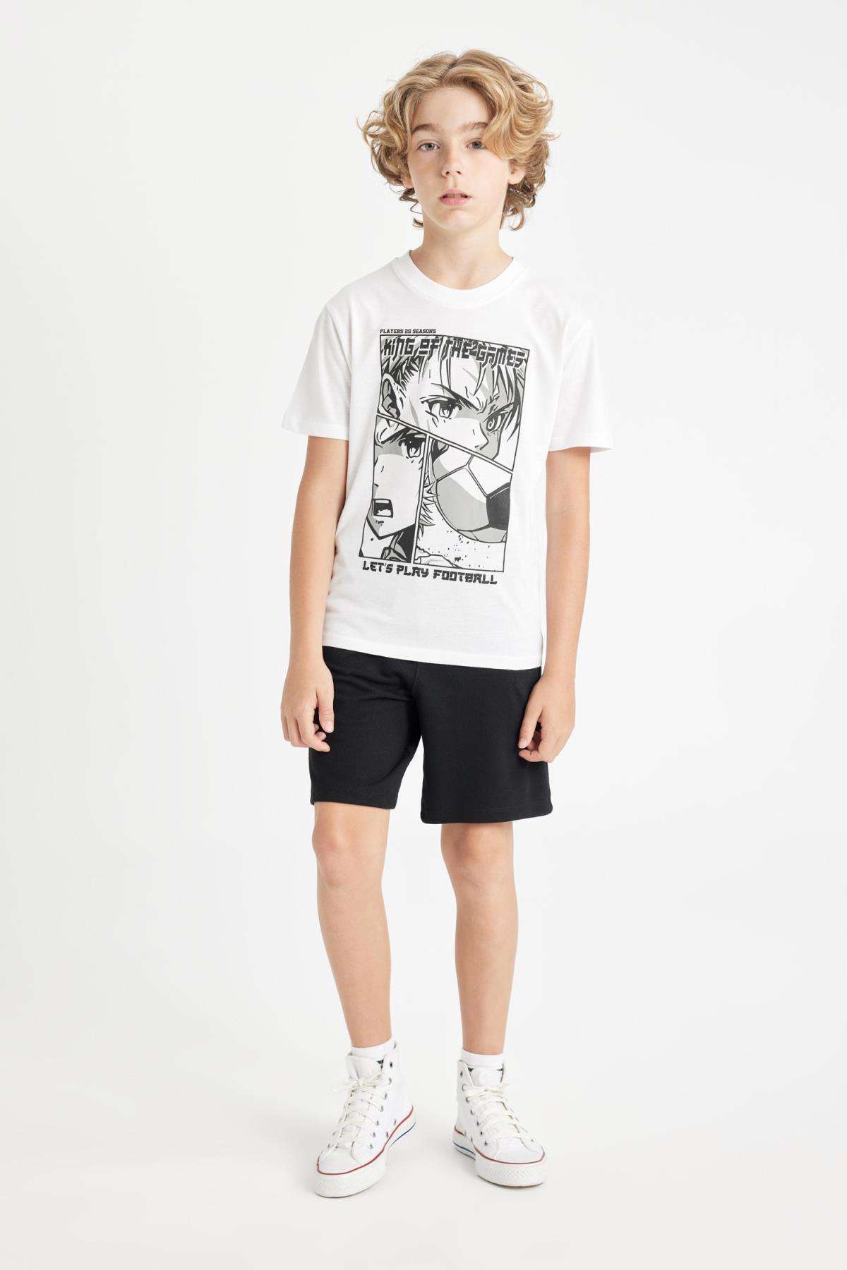 تی شرت پسرانه دفاکتو | C6499A824HS Defacto - Image 2