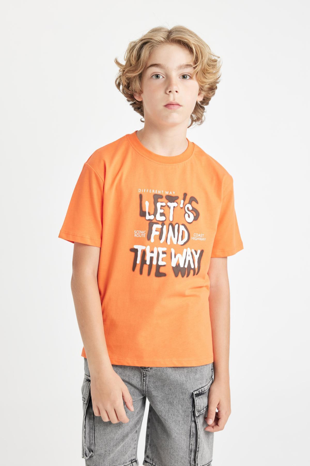 تی شرت پسرانه دفاکتو | D0432A824HS Defacto - Image 3