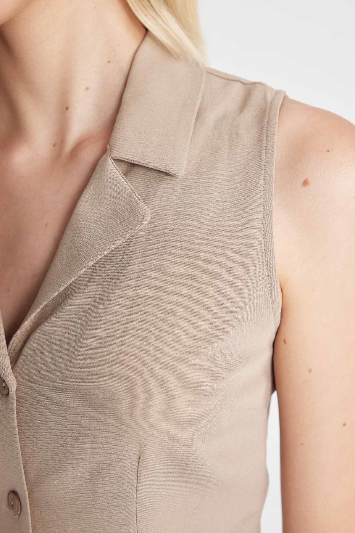 شومیز زنانه دفاکتو | A6858AX24HS Defacto - Image 6