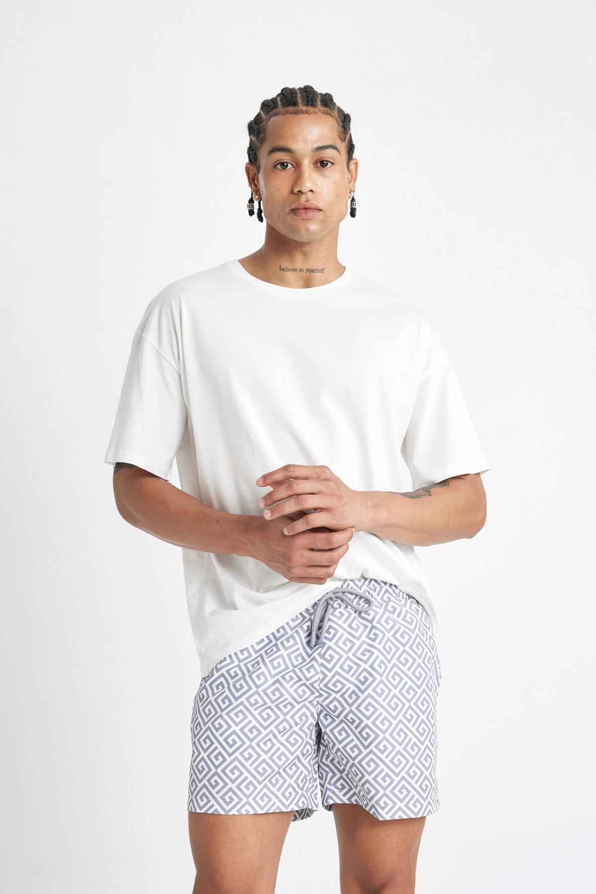 شورت شنا مردانه دفاکتو | D4518AX24HS Defacto - Image 3