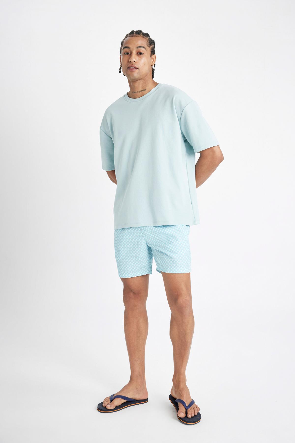 شورت شنا مردانه دفاکتو | D4519AX24HS Defacto - Image 2