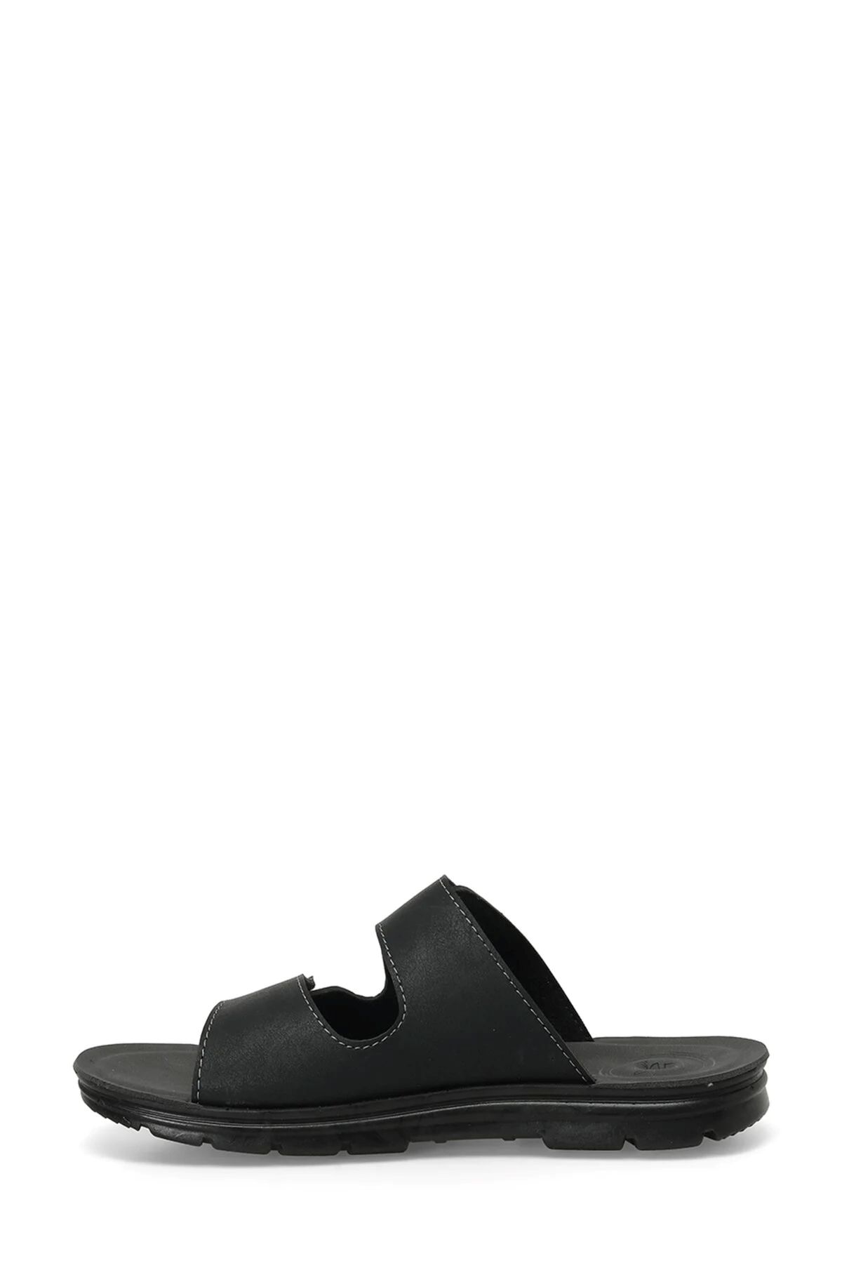 Polaris-Polaris406100 Black Men's Slippers - Comfortable and Stylish Design 2