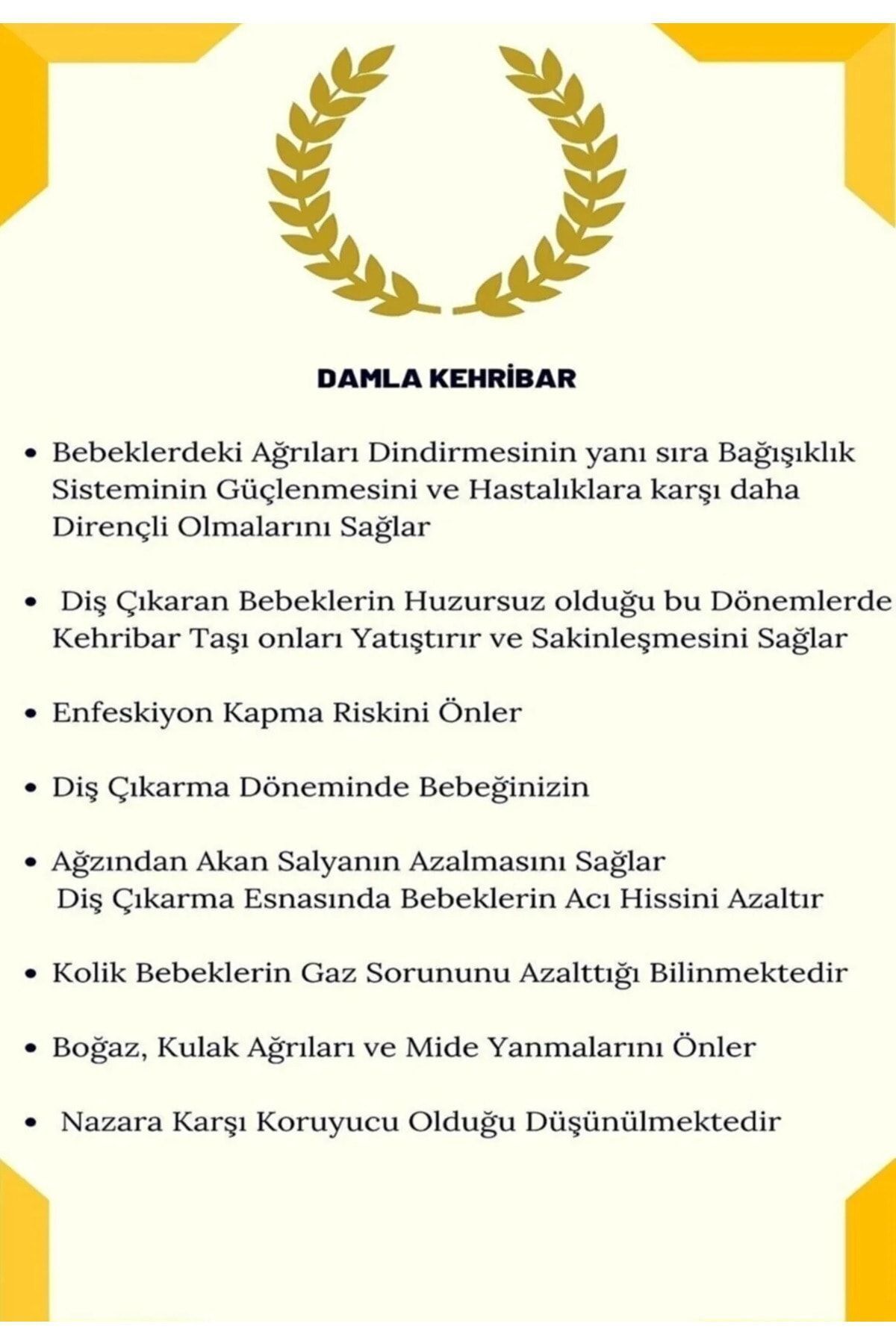 Unisex Üç Renk Sertifikalı Litvanya Baltık Kehribar Bebek Diş Kolyesi0-4 Yaş 32-34cm