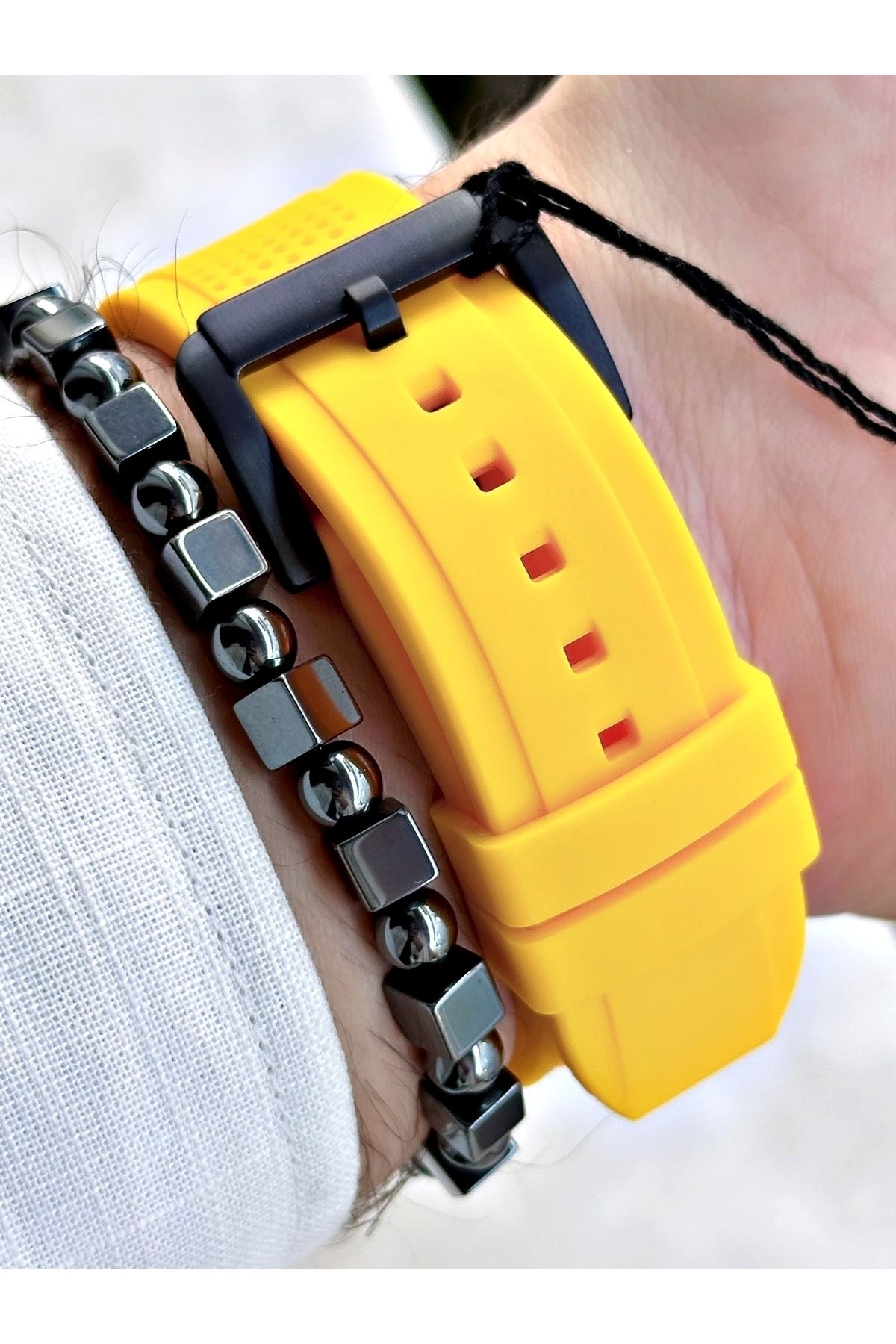 Ferrucci-Men's Silicone Cord Wristwatch - FCF.03297FS.06 Function 2