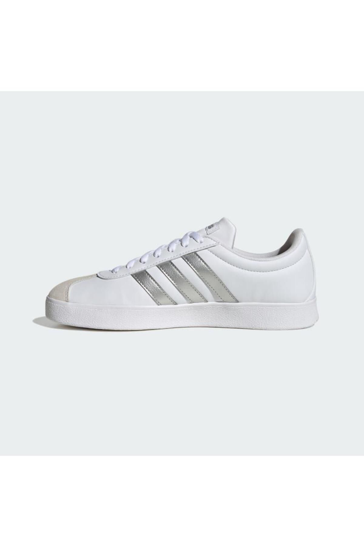 کفش های کژوال سفید زنانه VL Court Base Daily ID3716 adidas