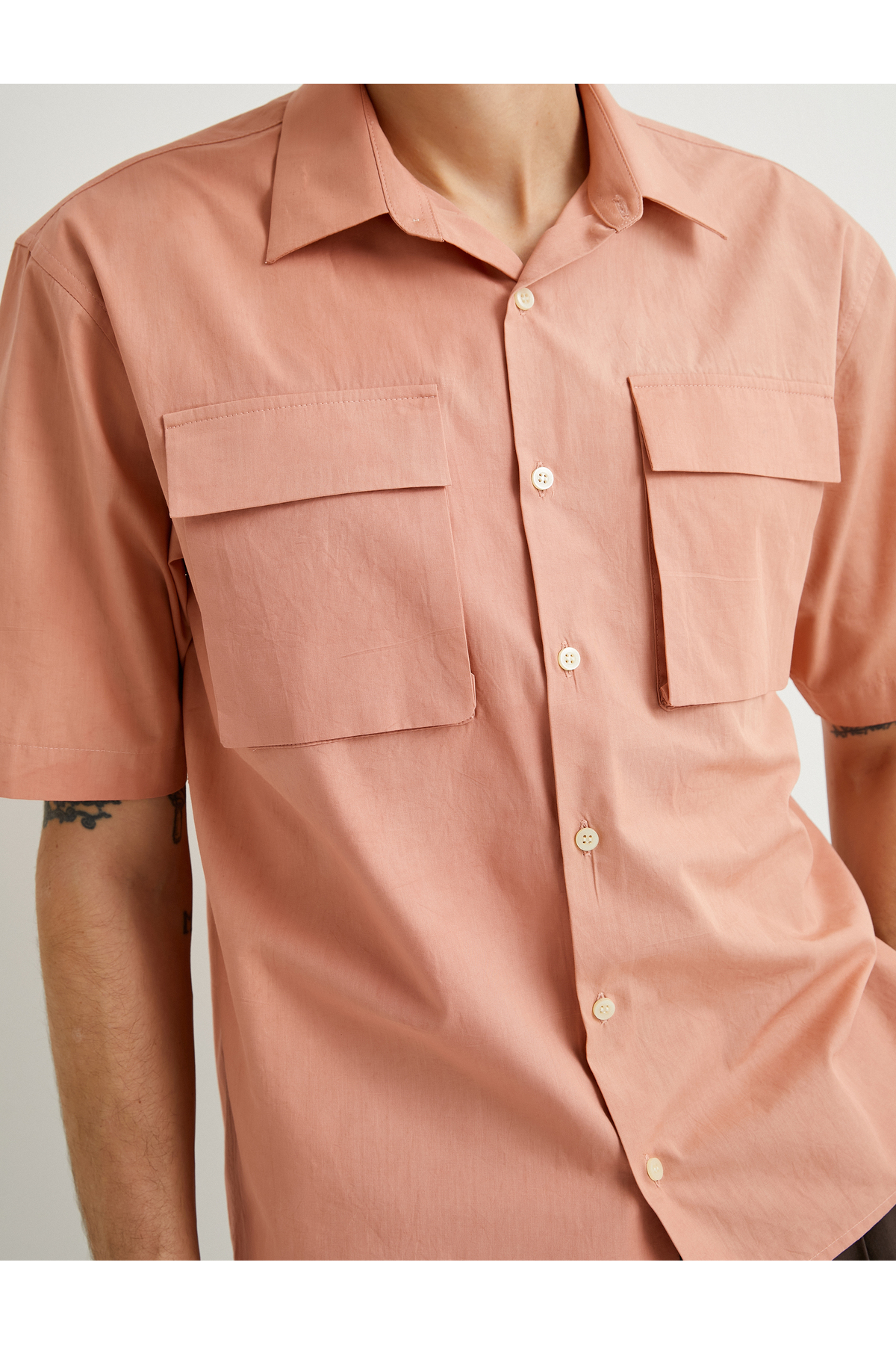 پیراهن مردانه کوتون | 4SAM60205HW Koton - Image 5