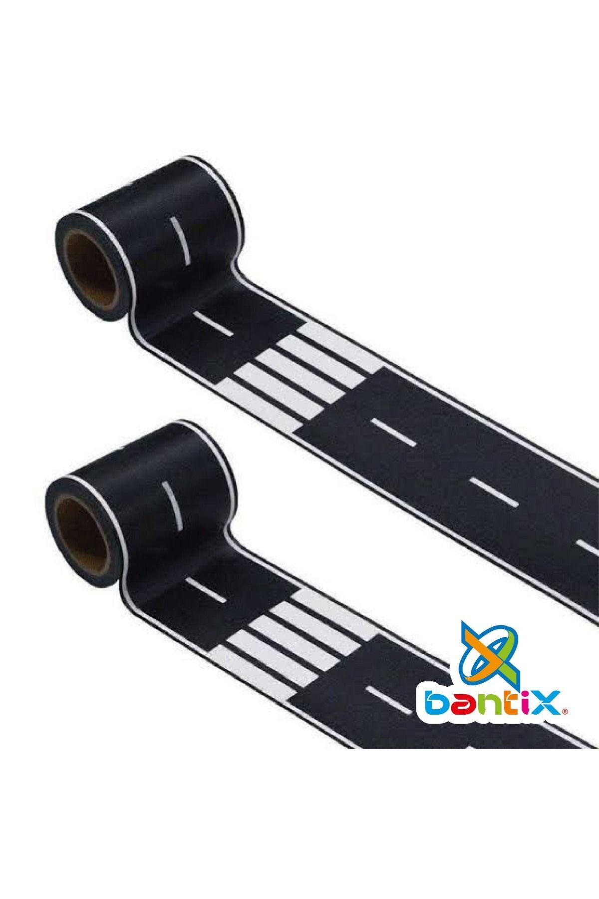 Otobant Eğitici Ve Eğlenceli Yol Yapım Bandı Road Tape Trafik Oyun Bandı 7cm En 10 Metre Uzunluk 2
