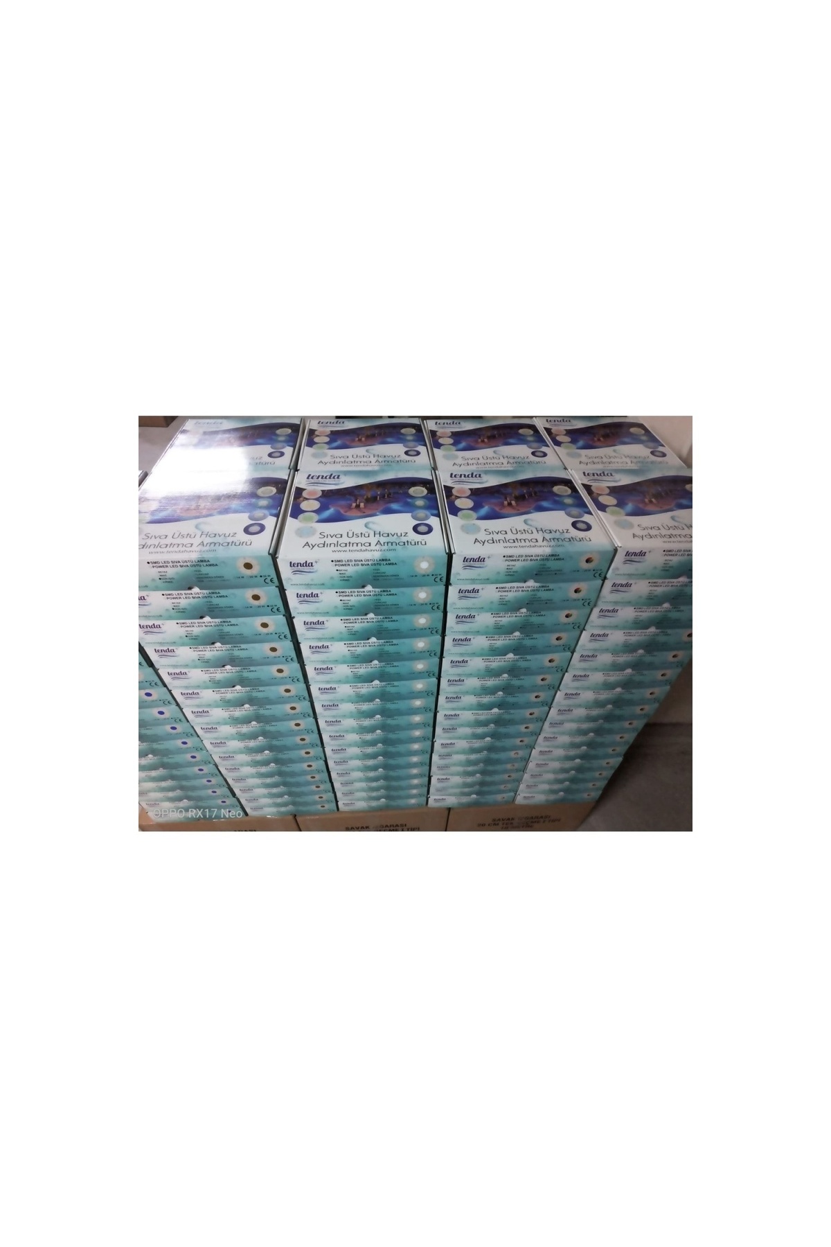 32 Watt Smd Led Turkuaz Kovanlı Havuz Lambası Tenda 7