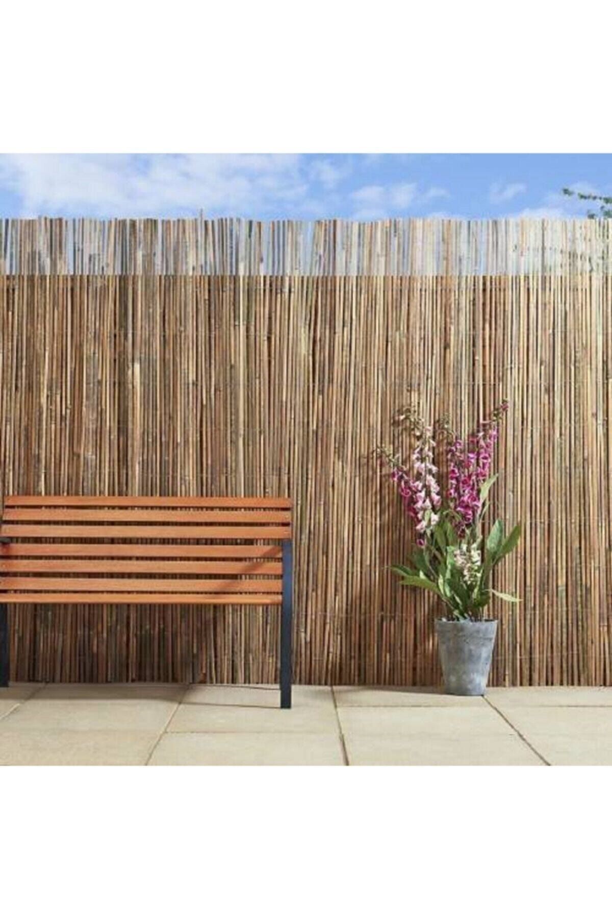 Natural Cane Wire Mesh Fence 120cm X 4.5m Natural Bamboo -garden Fence - Canopy Wire Mesh -ceiling Decoration