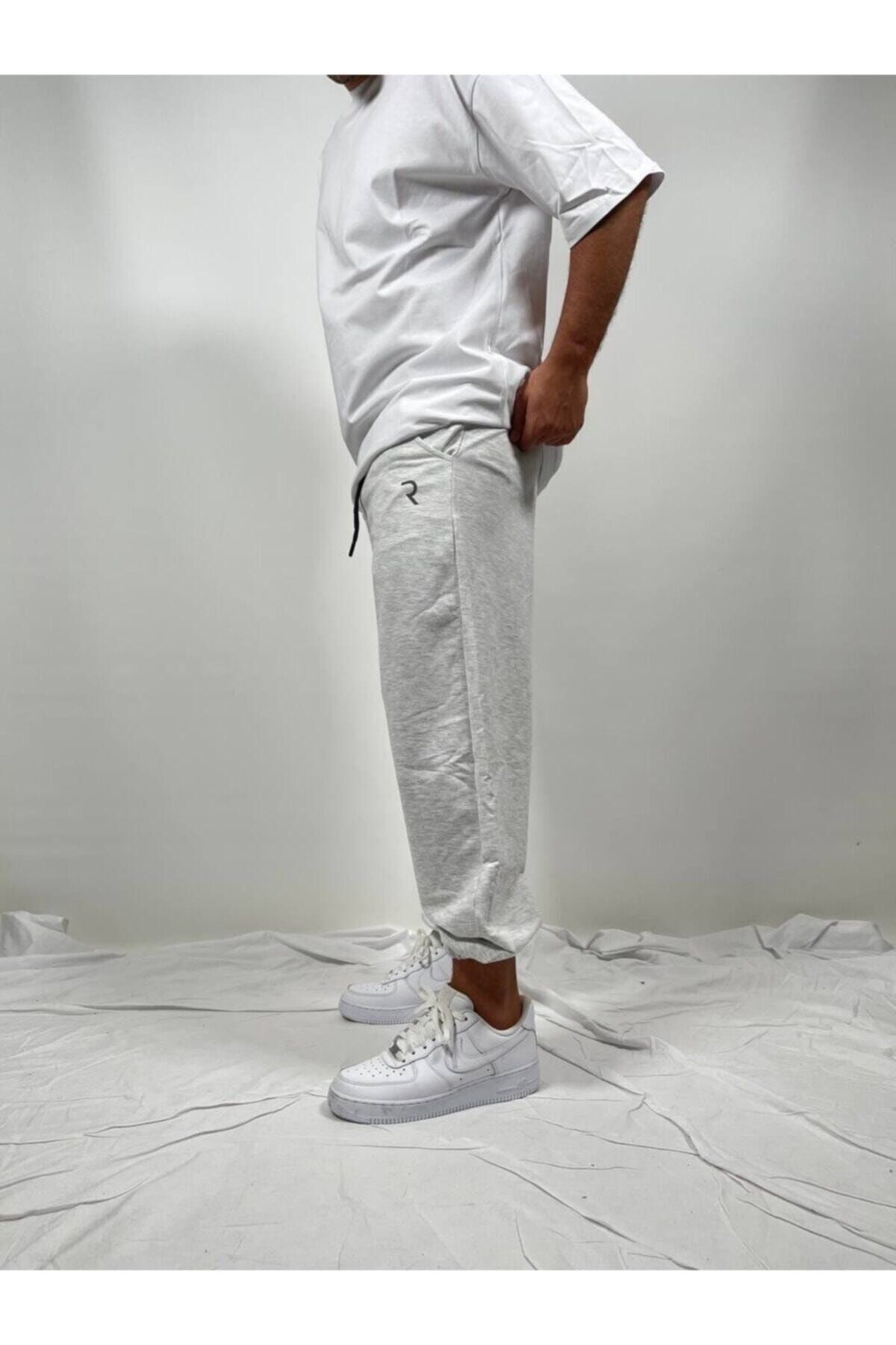 ROLLIE-Loose Tracksuit Men's Gray Sweatpants 23004-05 3