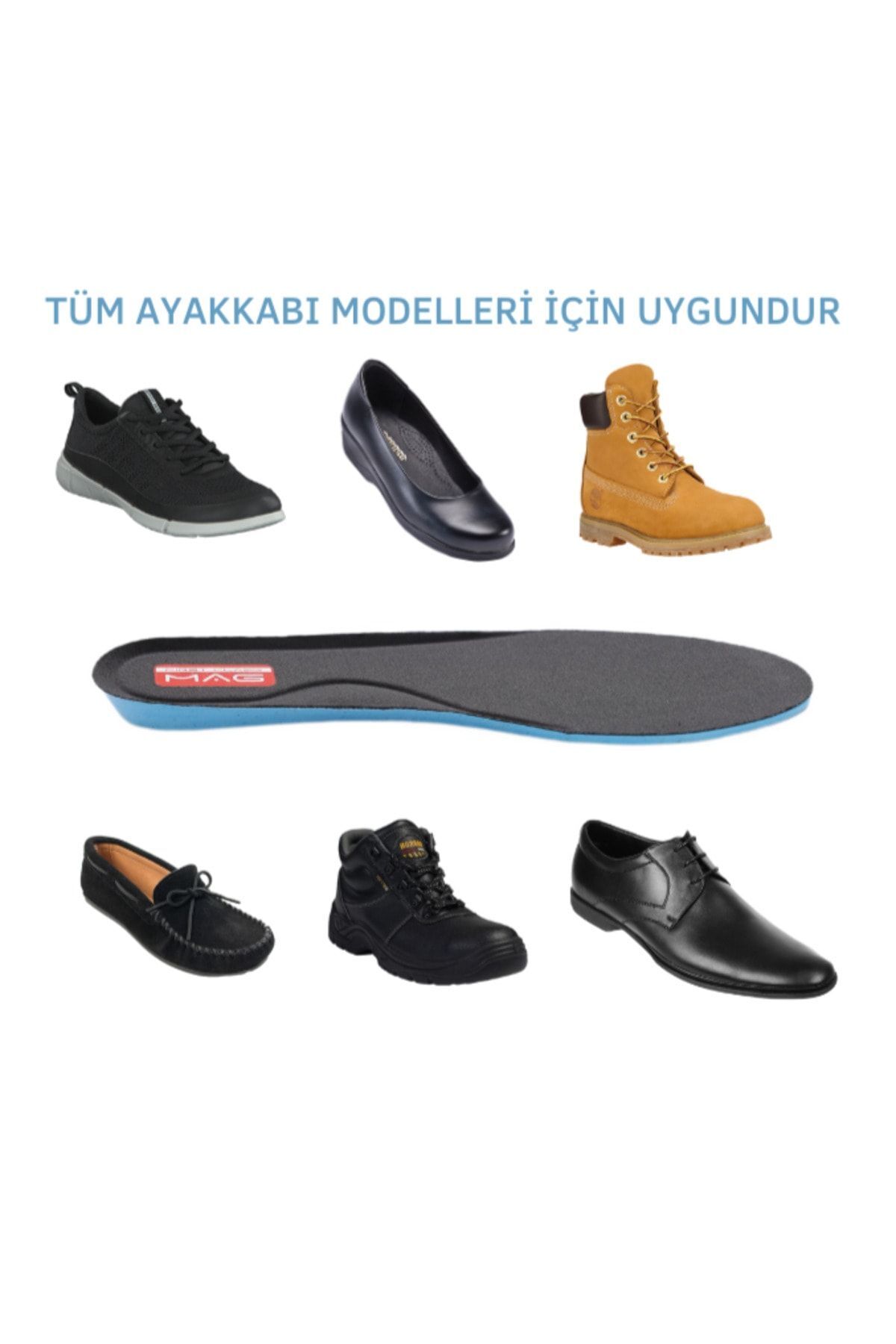 Ortopedik Yumuşak Tabanlık, Rahat Konforlu Ayakkabı Tabanlığı, Memory Foam Hafızalı Tabanlık 4
