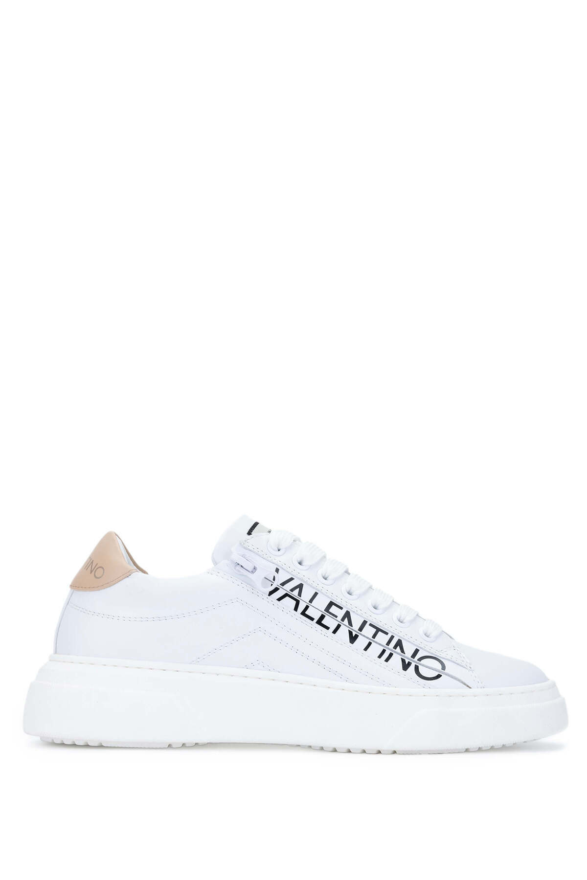 ماریو والنتینو کفش‌های کتانی و ورزشی زنانه چرم اصل سفید/رنگ روشن