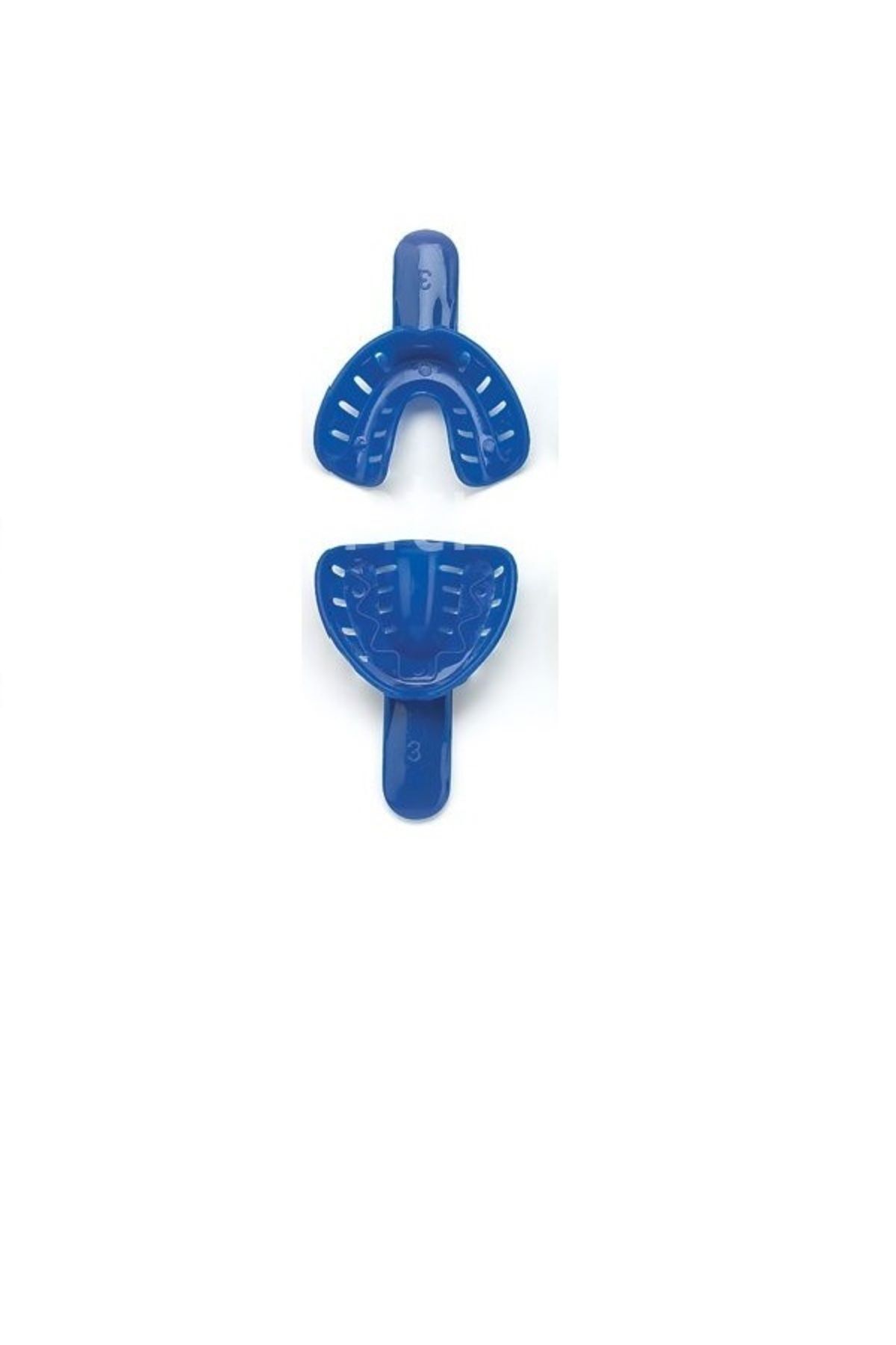 Miya-etic Plastik Ölçü Kaşığı Takımı Alt Üst Çene Bir Takım Küçük Boy 3 Numara