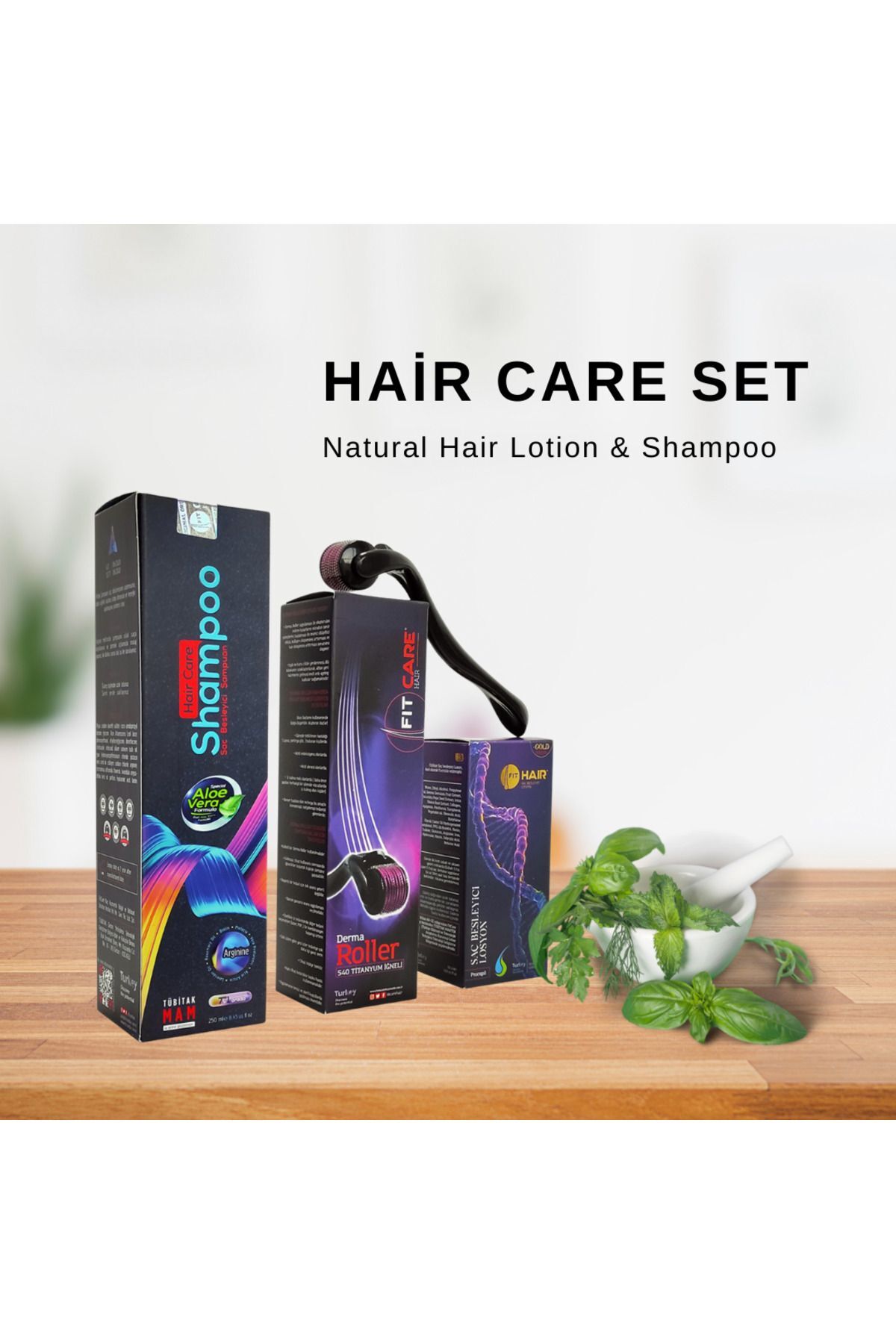 ست مراقبت از مو Fithair Gold — 652656210520 — تصویر 5 از 9