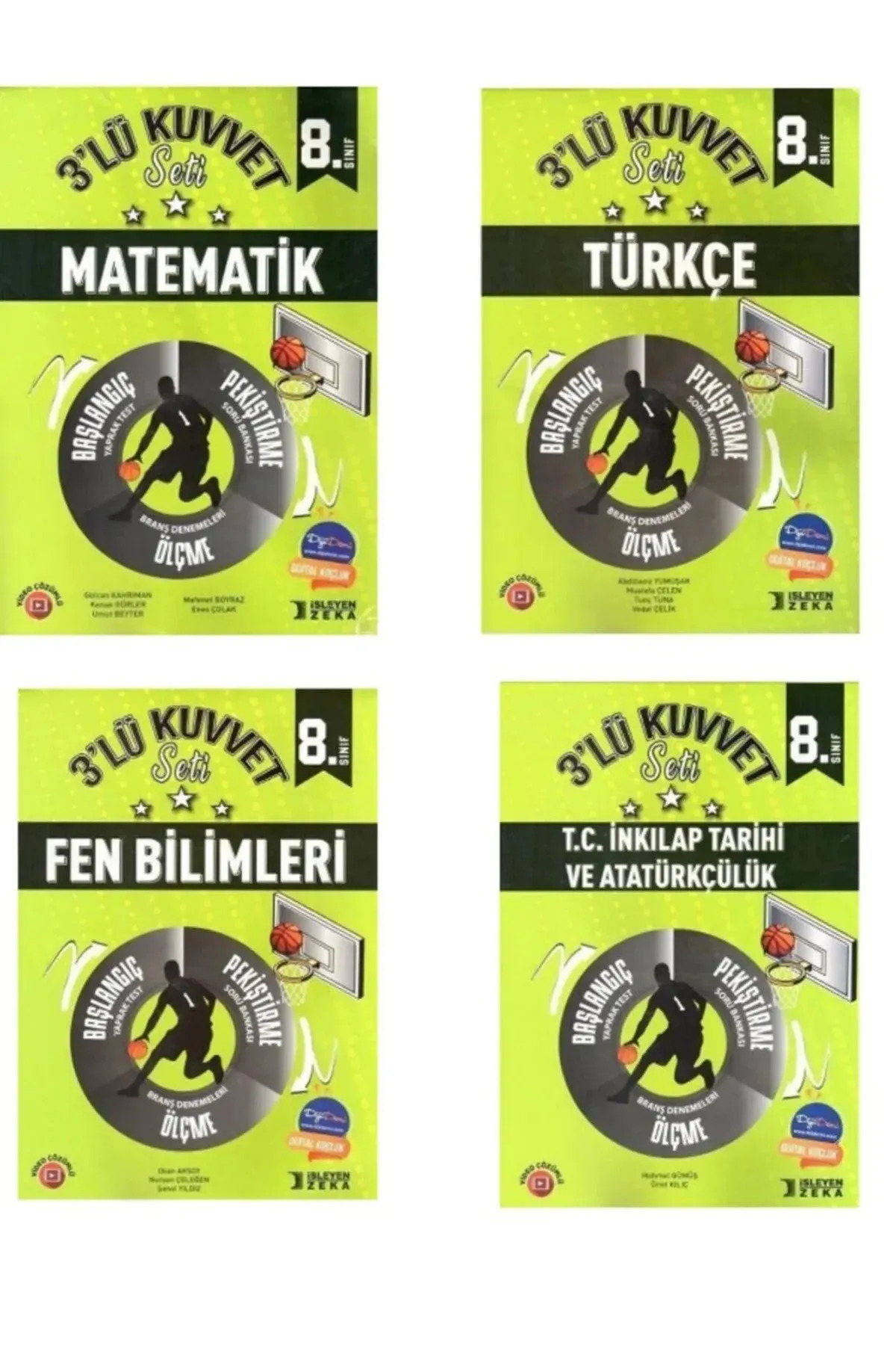 Acil Yayınları 9,10,11 Acil Işleyen Zeka 8. Sınıf Kuvvet Serisi 3