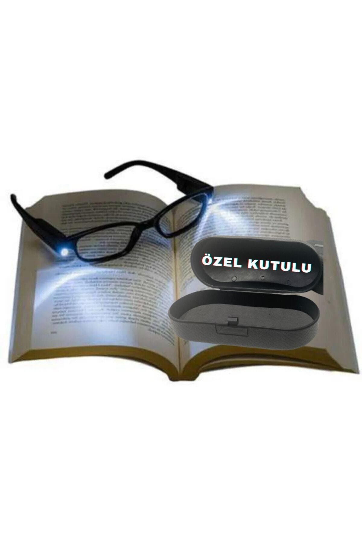 BİLGExSHOP Очки для чтения книг со светодиодной подсветкой 37502