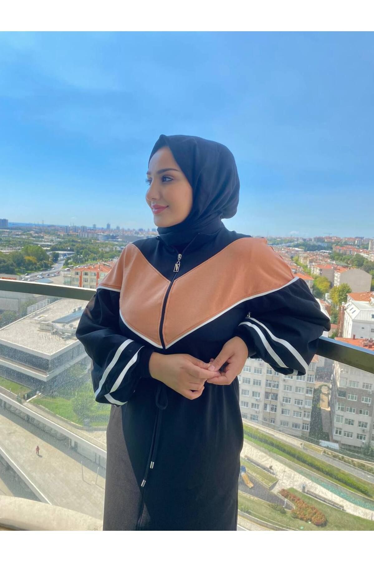 Lavecci-women's hijab dress tight spinning 2