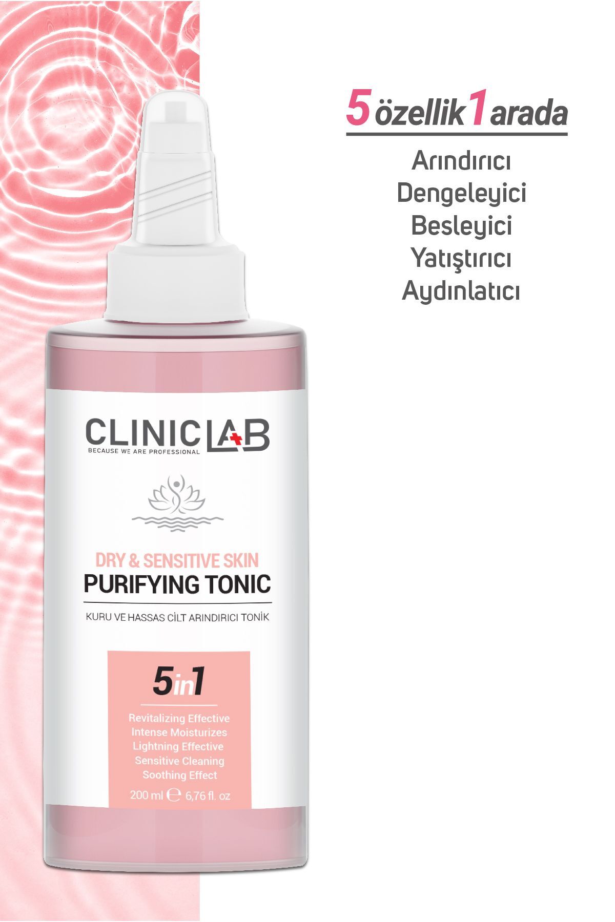Kuru Ve Hassas Cilltler Için Arındırıcı Tonik 200 ml — 8683744978846 — تصویر 5 از 6