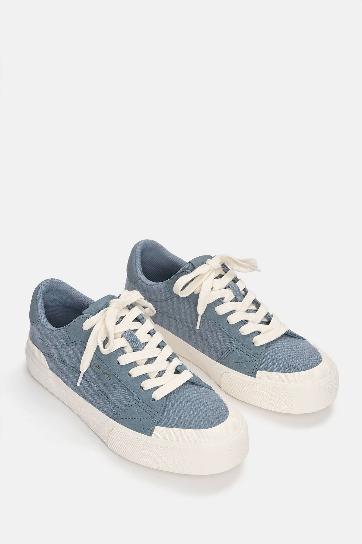 اسنیکر آبی مردانه Pull Bear کفش ورزشی بوم Pull & Bear