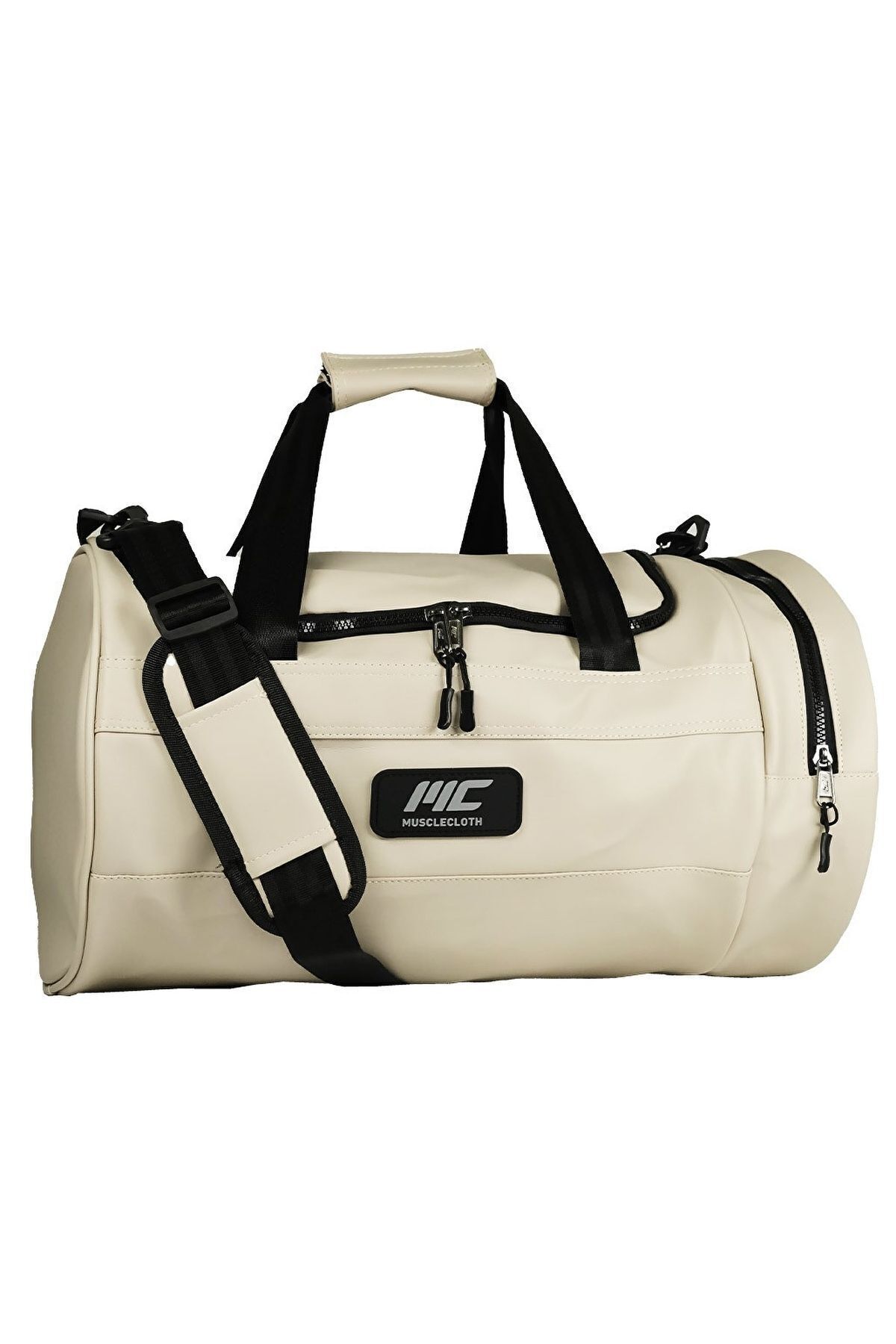 MUSCLECLOTH Elite Duffel Bag Cylinder Спортивная сумка Бежевый 13549