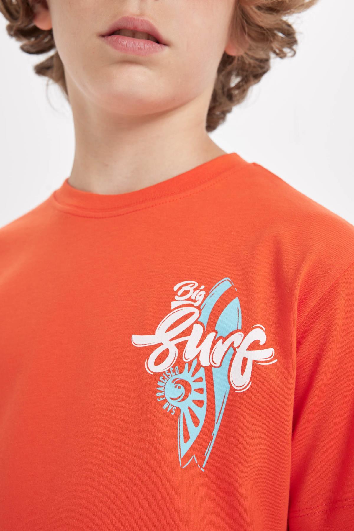 تیشرت پسرانه دفاکتو Defacto اورجینال پسرانه کد کالا C3315A824SM - تصویر 6