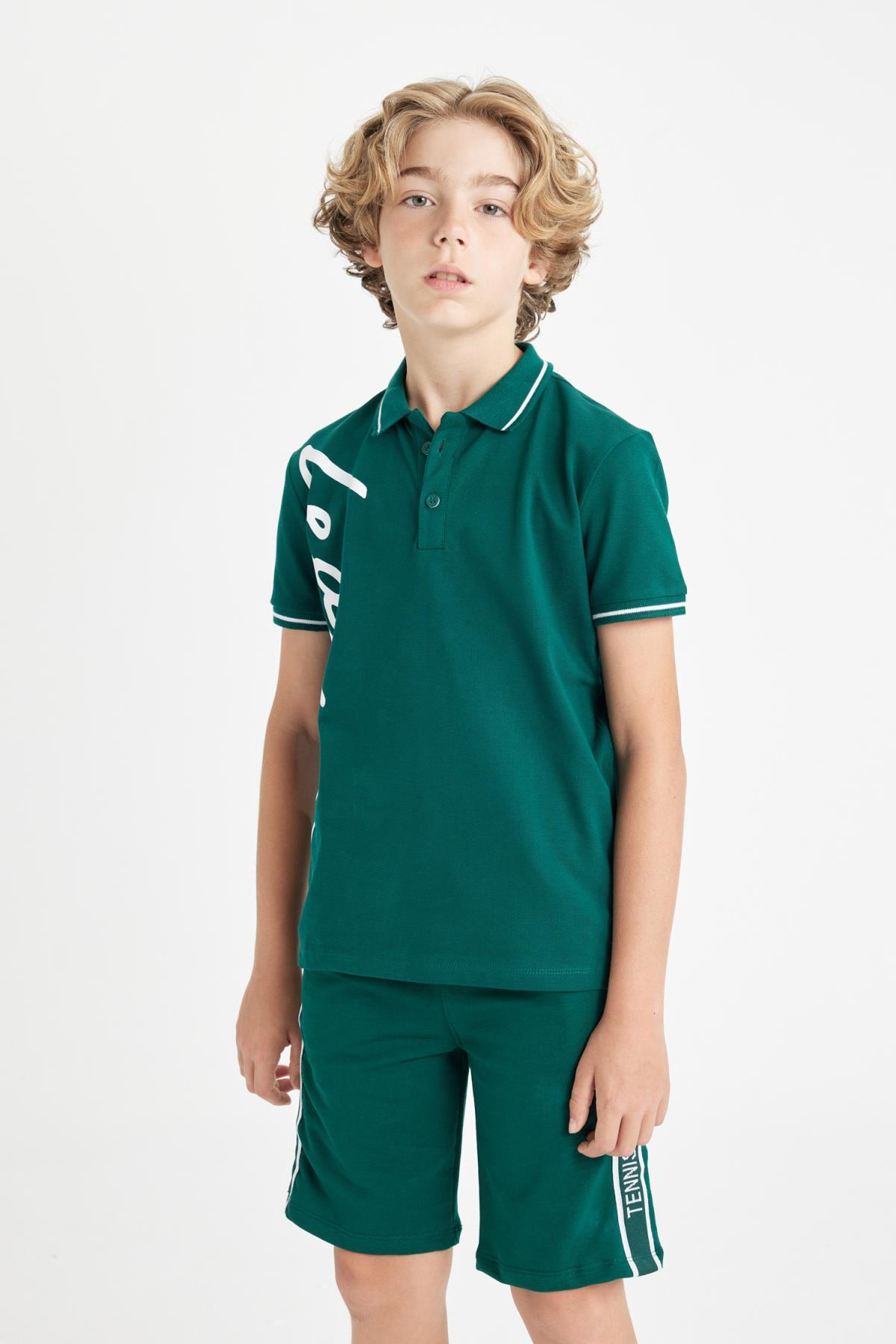 پولوشرت پسرانه دفاکتو | C4908A824SM Defacto - Image 6