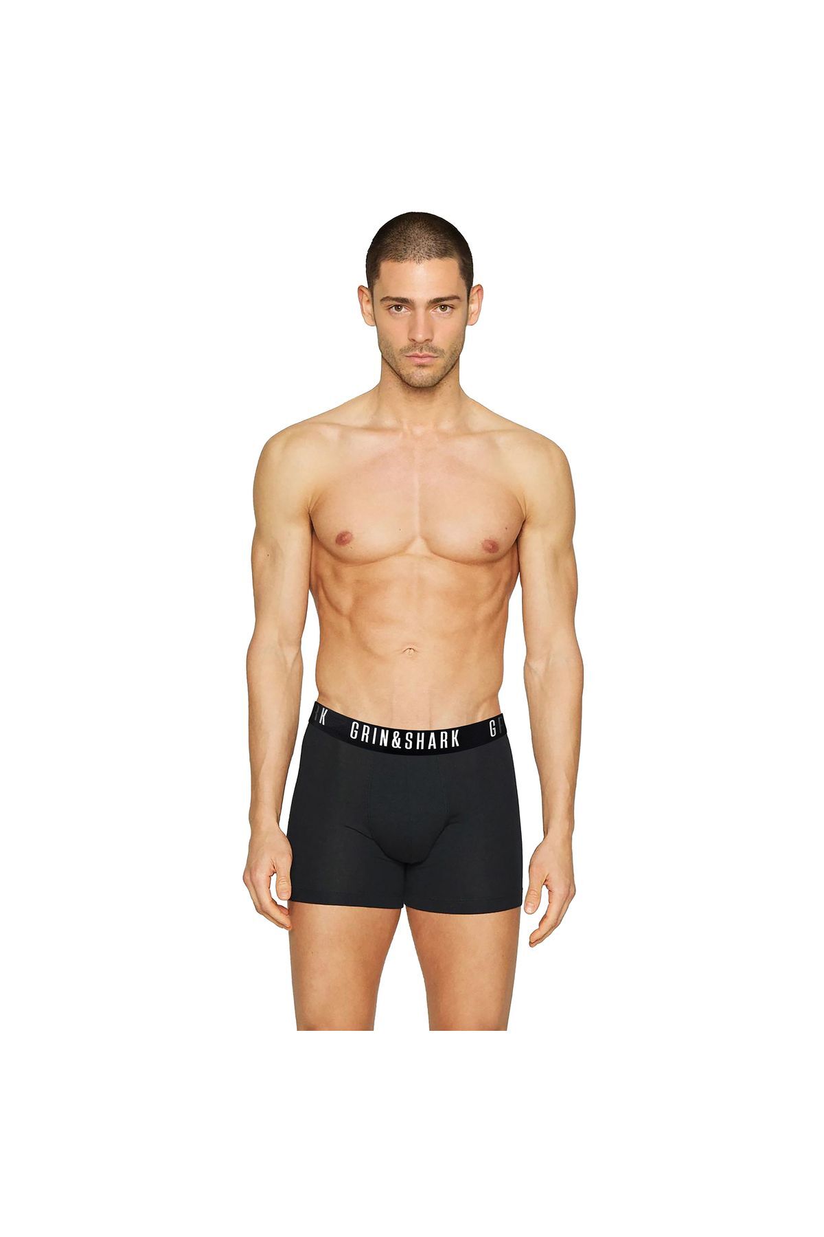 باکسر مردانه قهوه ای GRINSHARK | 1002 اورجینال - تصویر 3