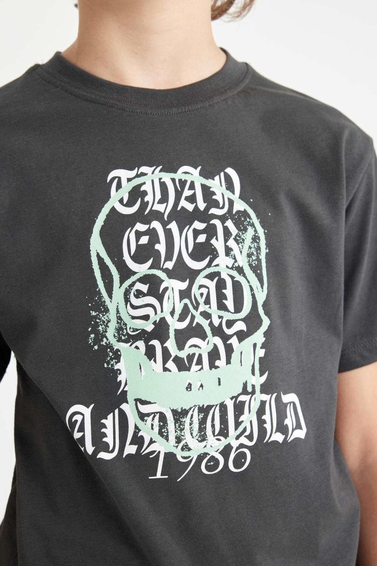 تی شرت پسرانه دفاکتو | D2226A824HS Defacto - Image 5