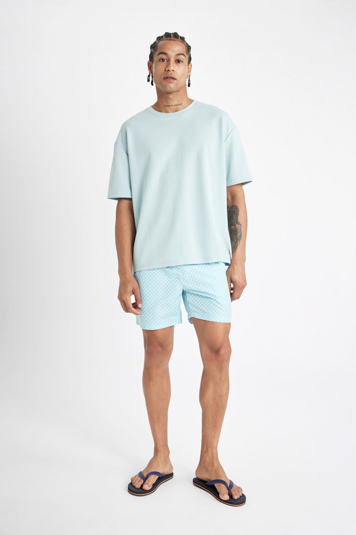 شورت شنا مردانه دفاکتو | D4519AX24HS Defacto - Image 3