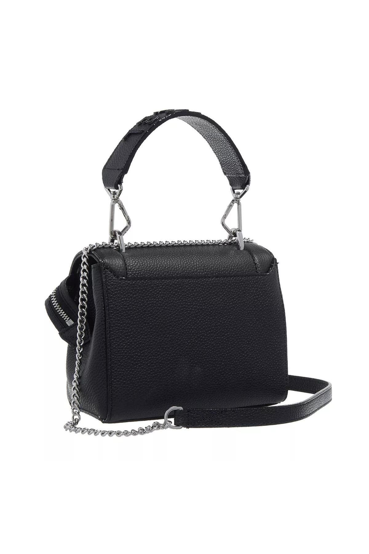کیف شانه ای مشکی زنانه DE اورجینال Lancel