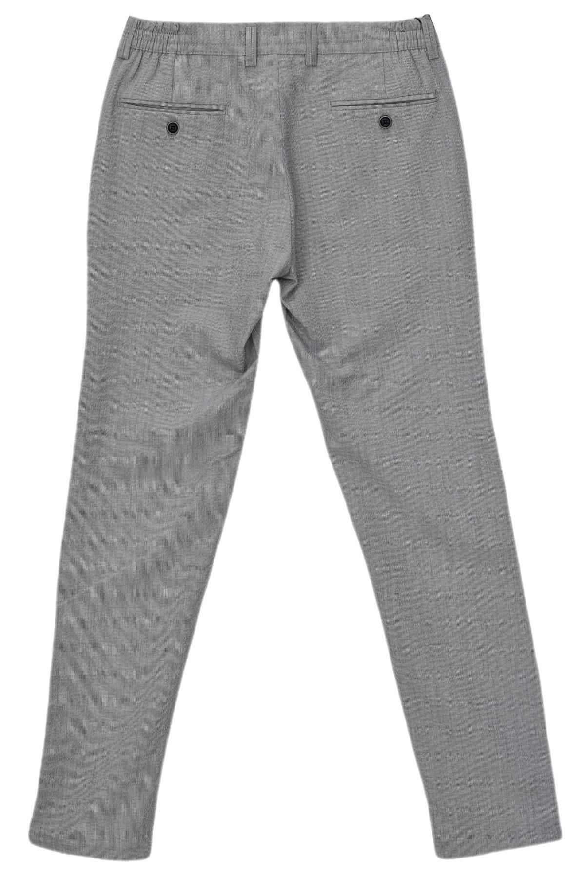 DYNAMO-1994 Model Men's Jogger Pants - Seersucker Color, Elastic Waist, BGL-ST03838 4