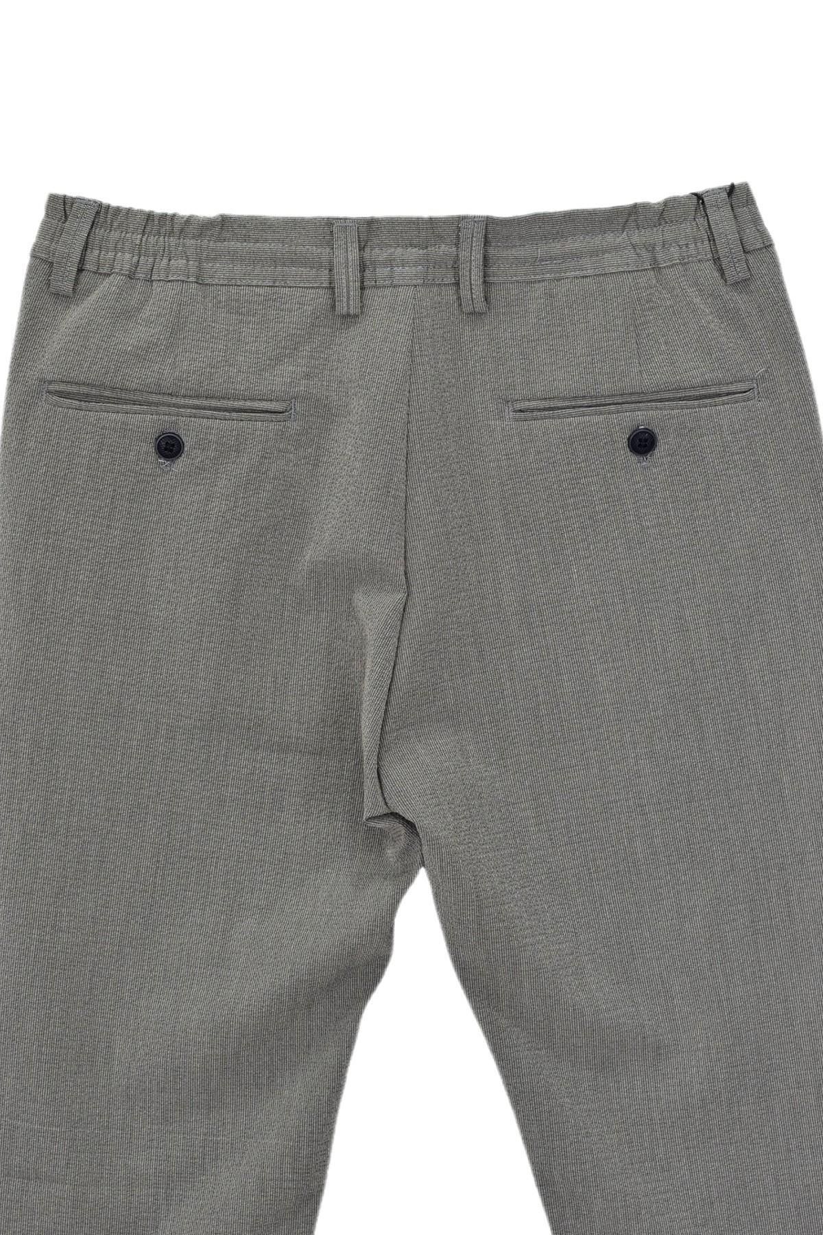 DYNAMO-1994 Model Men's Jogger Pants - Seersucker Color, Elastic Waist, BGL-ST03838 4