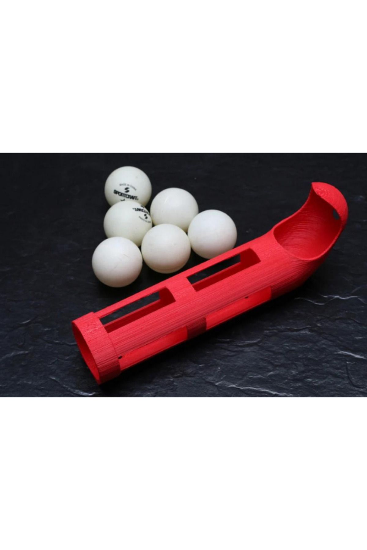 BYD3DTEKNO Yapışkanlı Masa Tenisi Topu Standı, Masa Tenisi Topu Kutusu, Masa Tenisi Topu Organizer