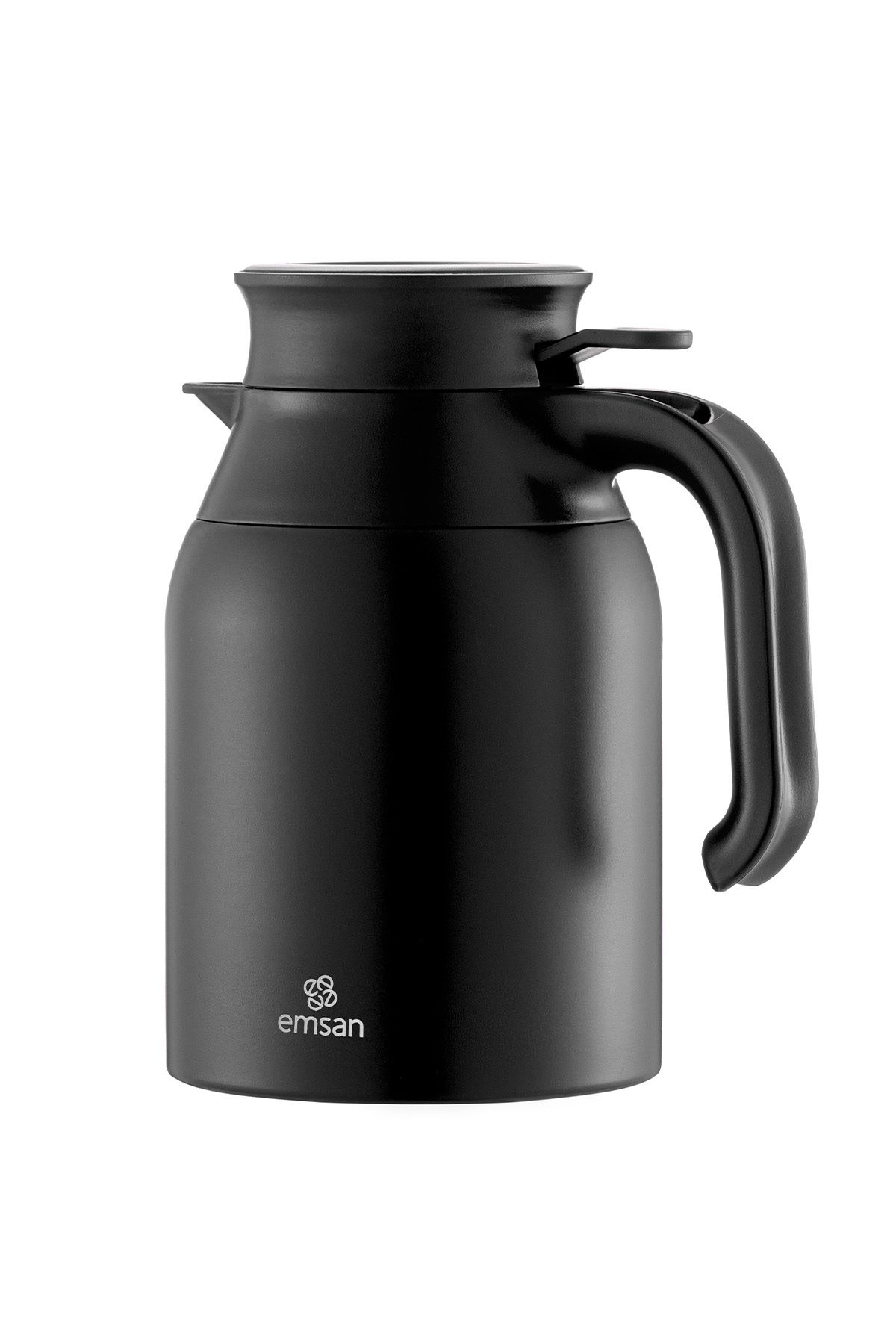 فلاسک مشکی کلاس 1.5 Lt Thermos Emsan