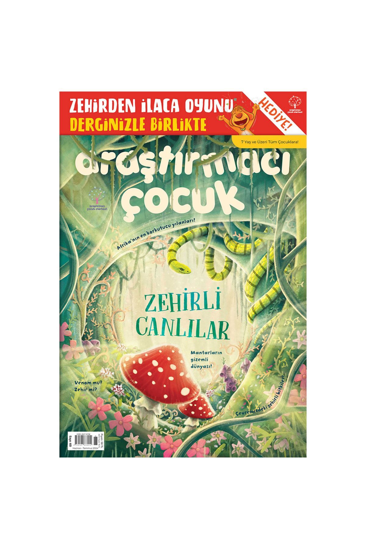 60. Sayı: Zehirli Canlılar