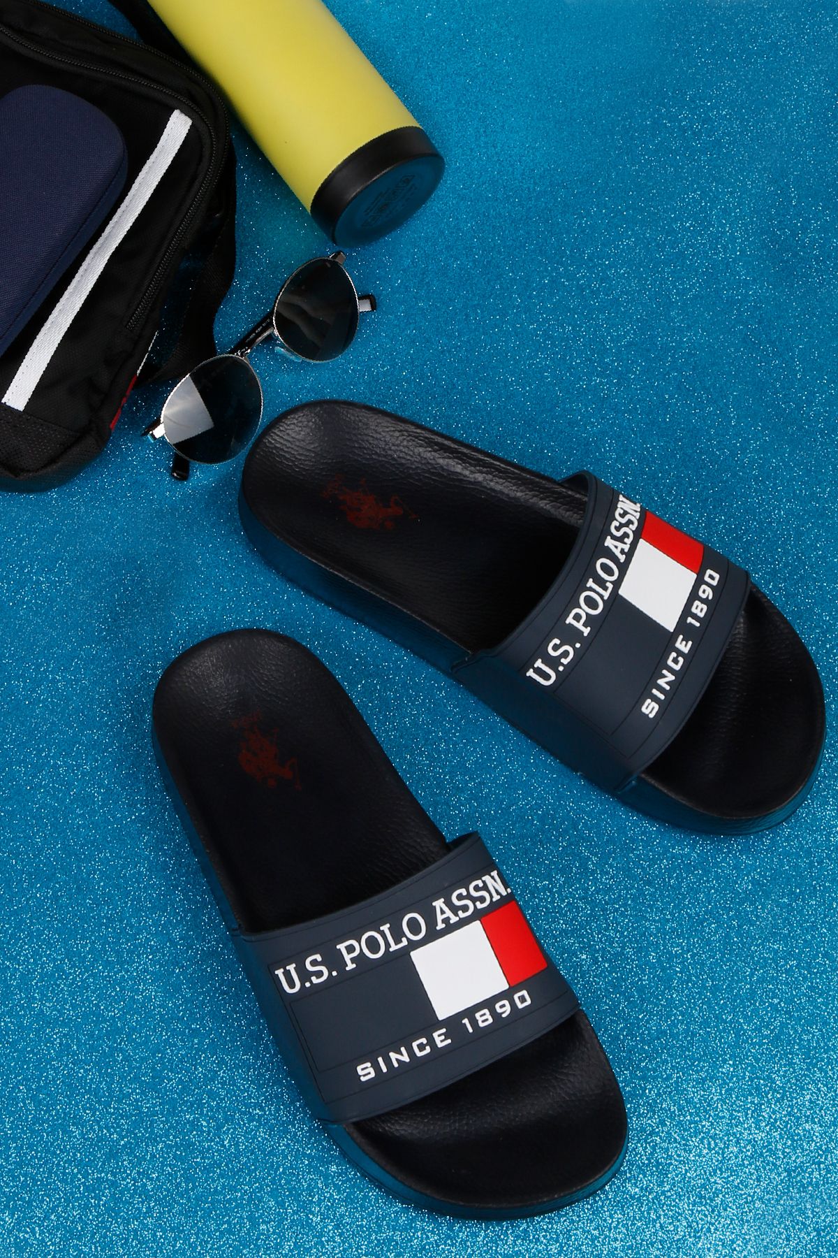پولو اسن ایالات متحده دمپایی راحتی مردانه 4M Nico 4Fx 101685212 آبی U.S. Polo Assn.
